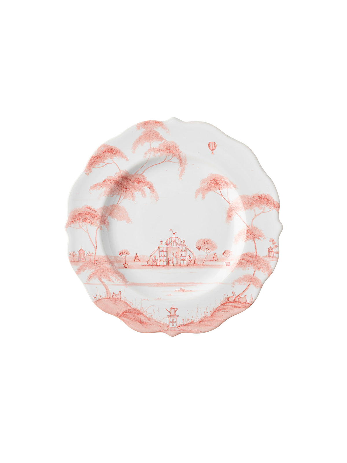 Juliska Country Estate Dessert Plate Petal Pink Weston Table
