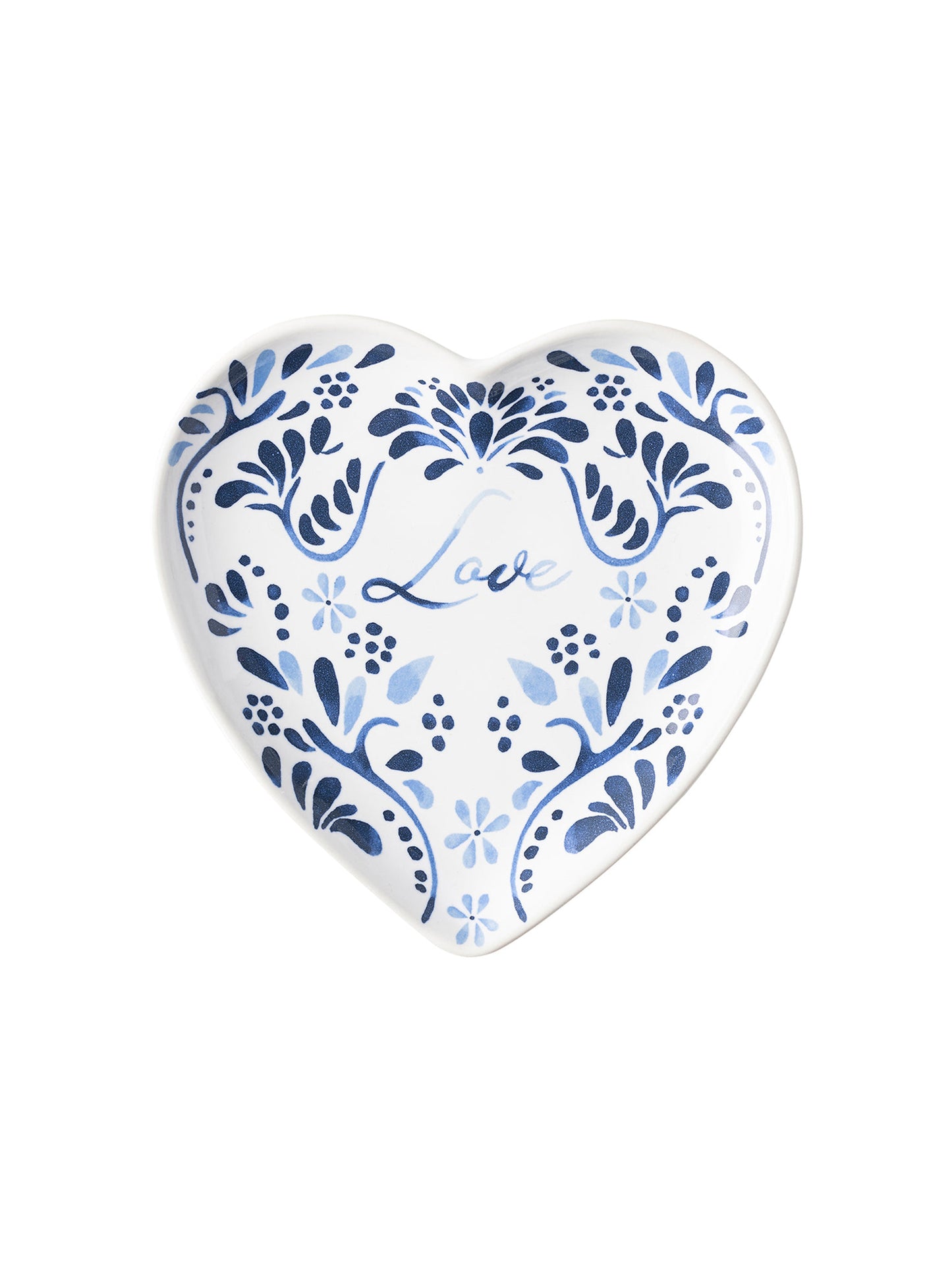 Juliska Iberian Love Tray Indigo Weston Table