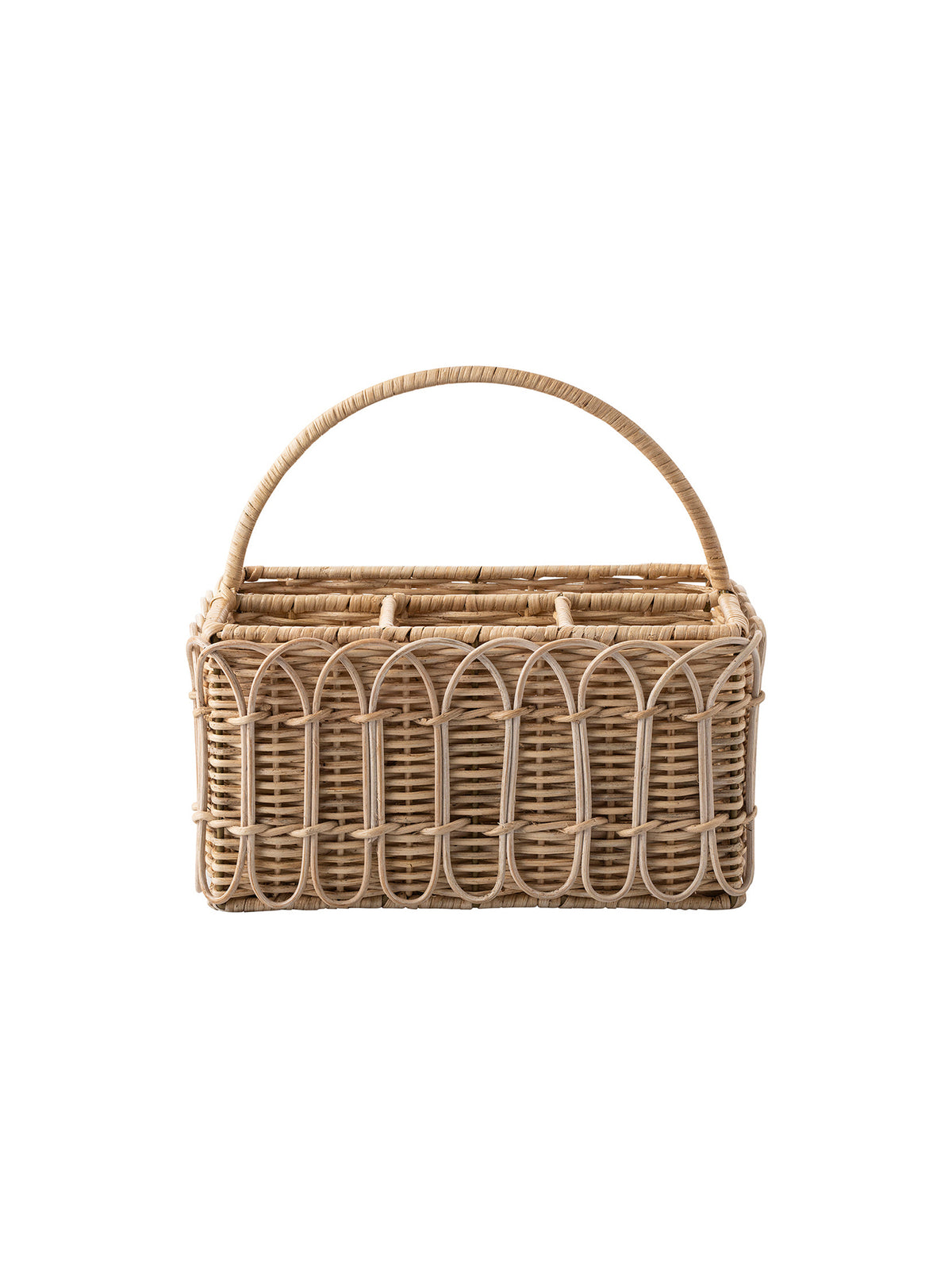 Juliska Provence Rattan Caddy Weston Table