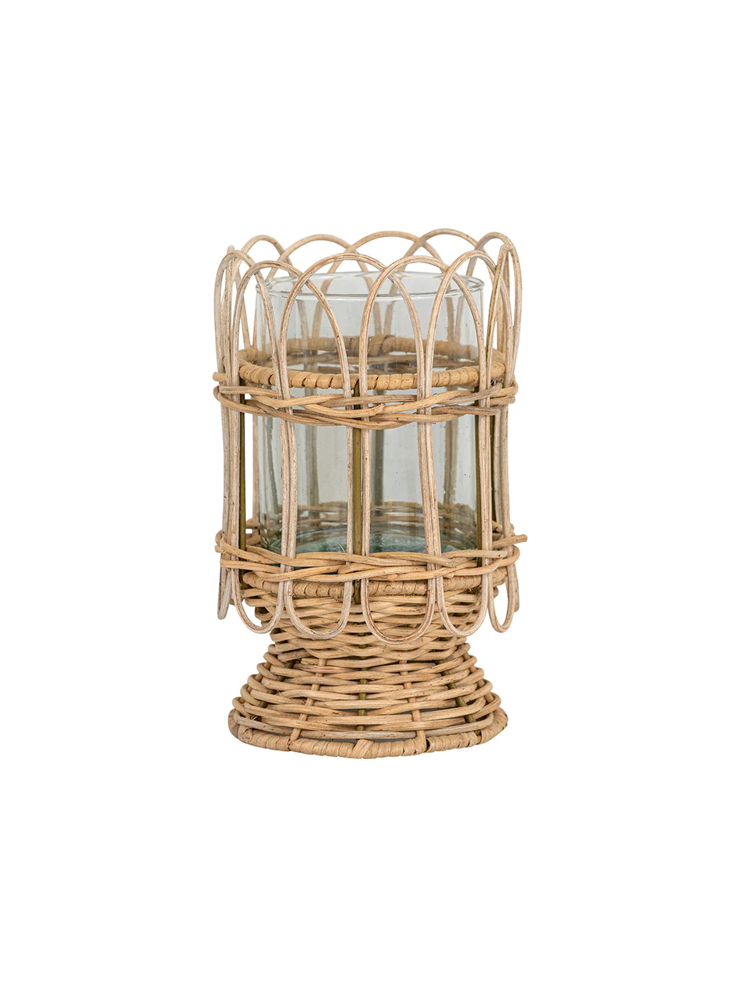 Juliska Provence Rattan Hurricane Medium Weston Table