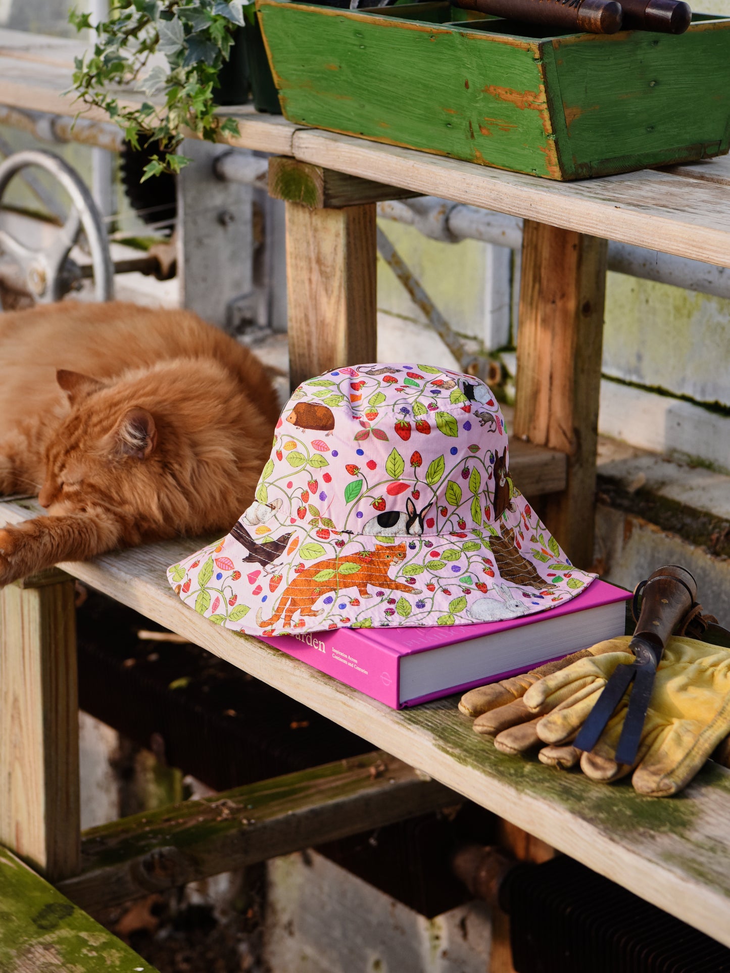 Karen Mabon Strawberry Fields Forever Hat Weston Table