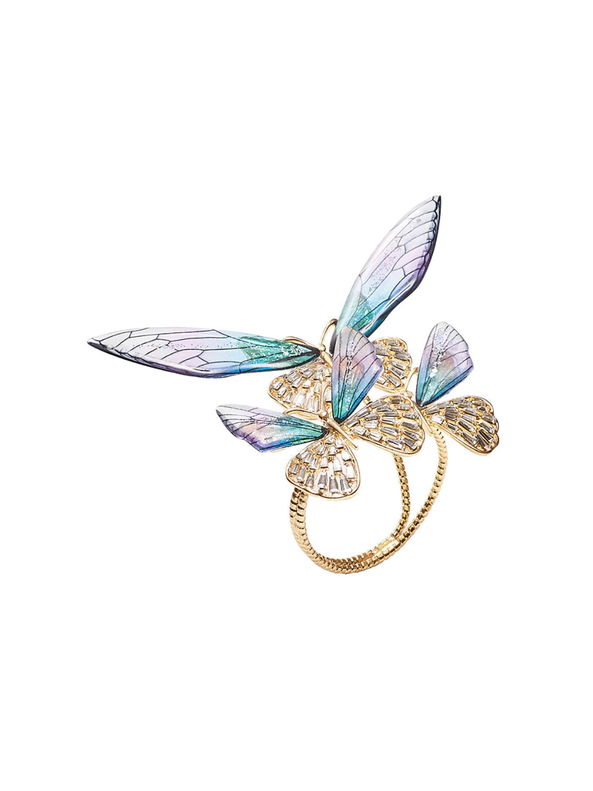 Kim Seybert Flutter Napkin Ring Set Weston Table