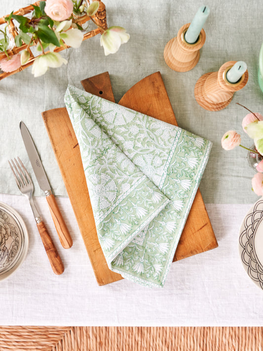 Kim Seybert Provence Mint Napkin Set Weston Table