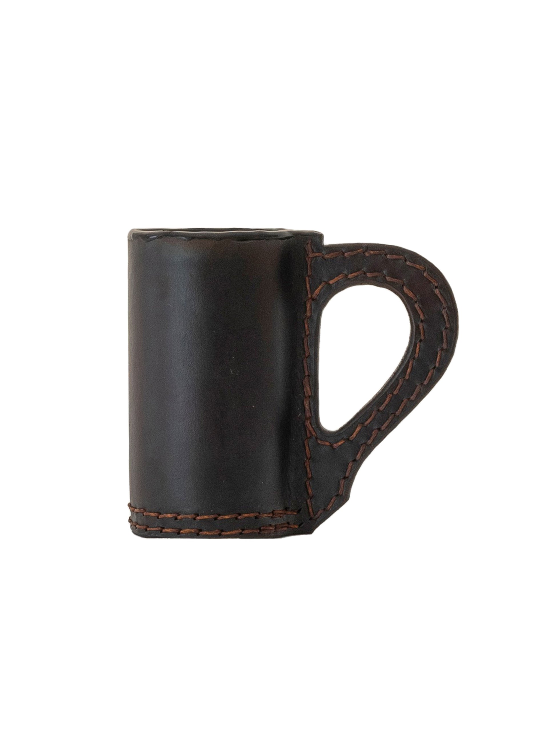 Leather Beer Mugs Weston Table