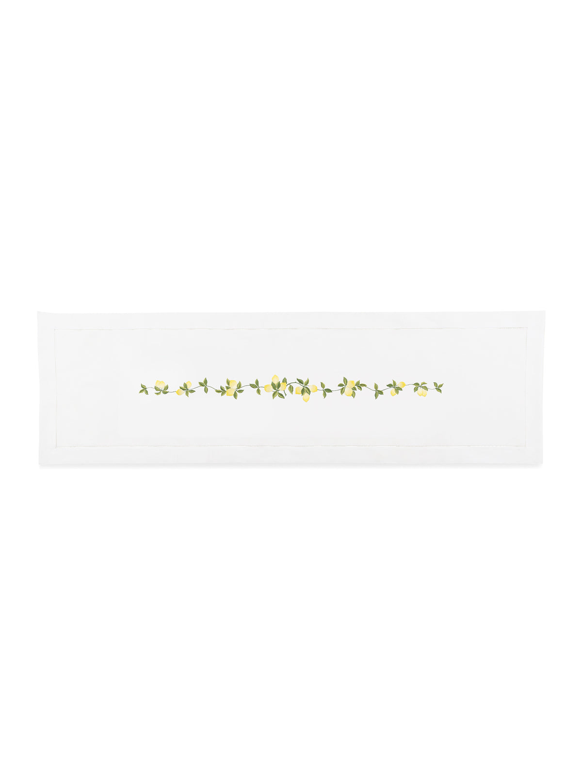 Embroidered Lemons Linen Collection