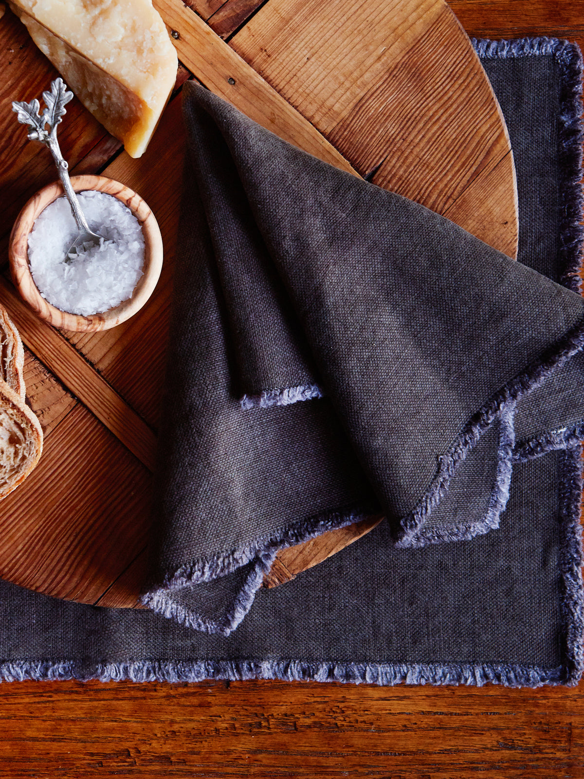 Libeco Pacific Petrol Linen Placemats Weston Table