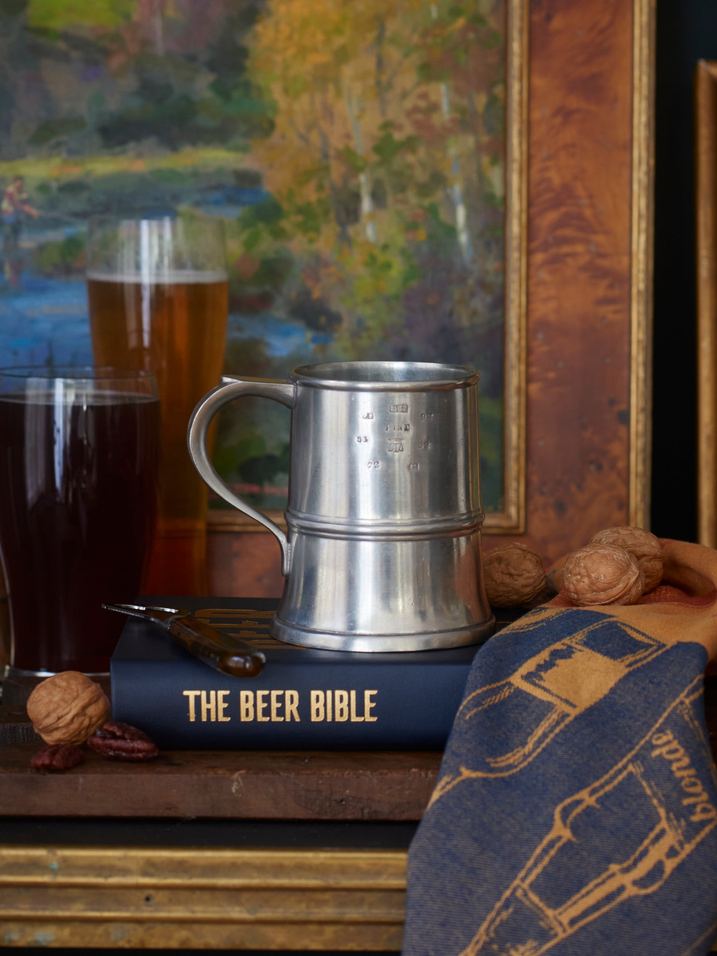 MATCH Pewter Tankard Pint Weston Table