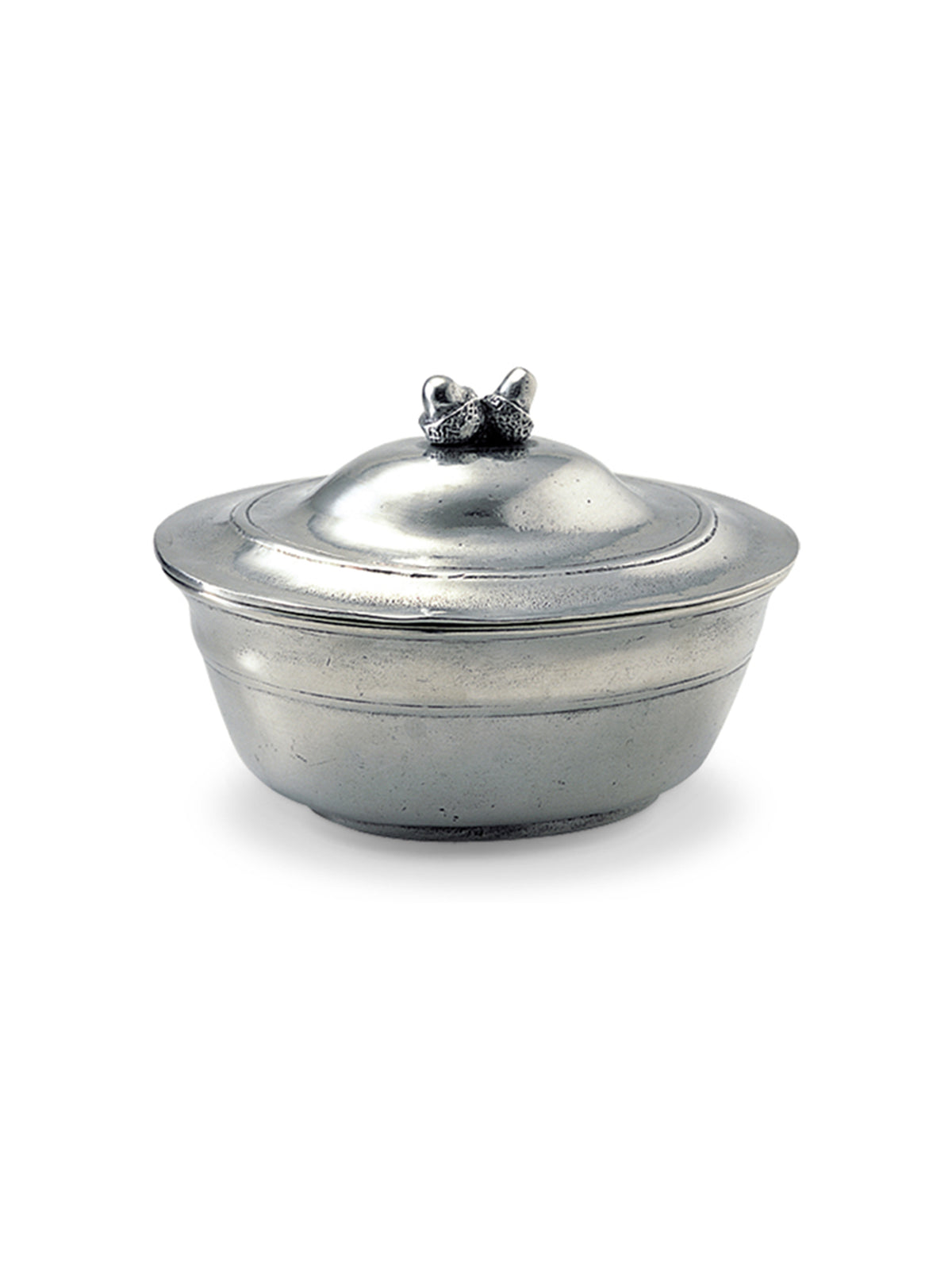 MATCH Pewter Acorn Lidded Bowl Weston Table