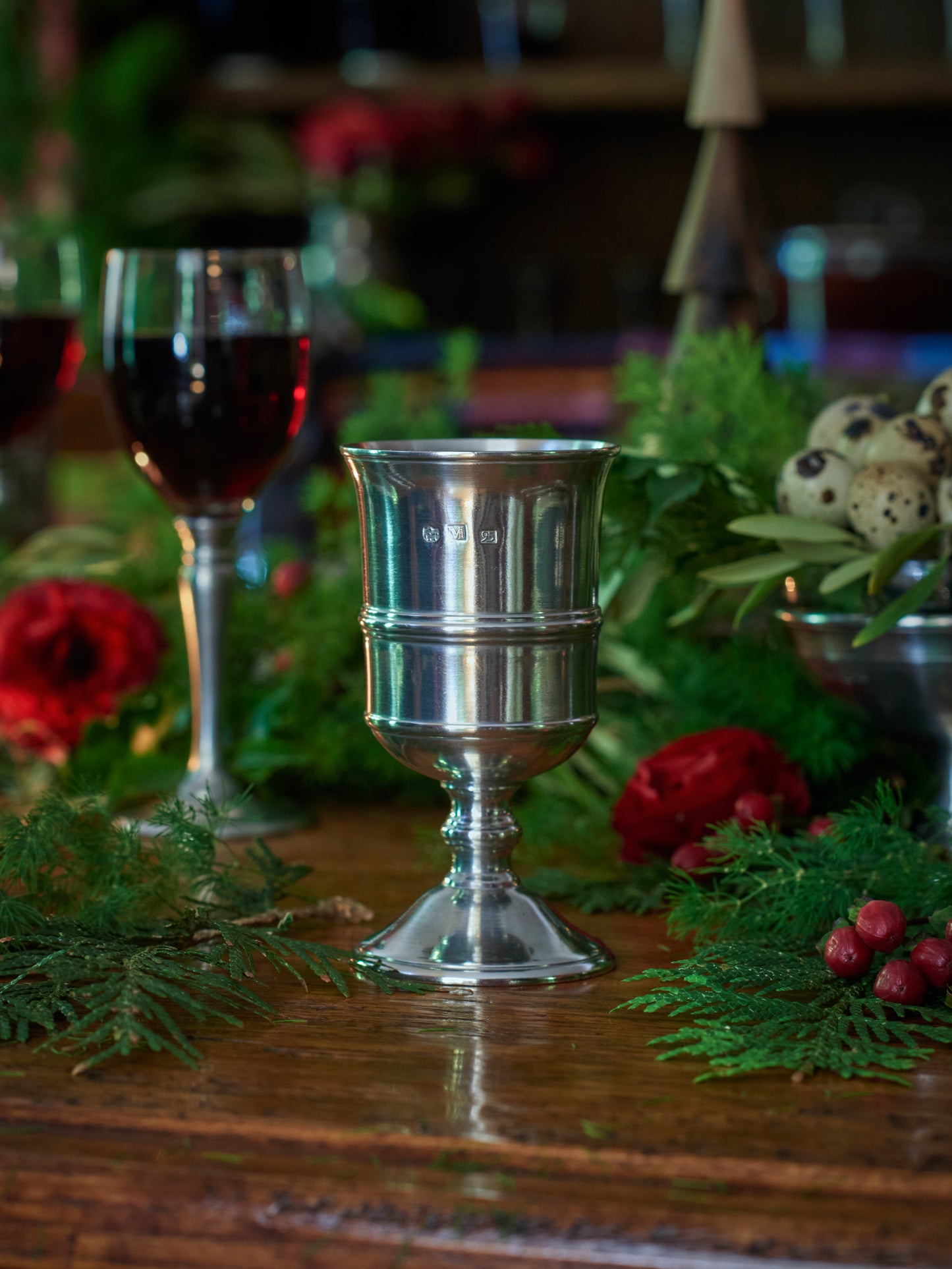 MATCH Pewter Arno Goblet Weston Table
