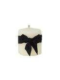 MATCH Pewter Beeswax Smooth Pillar Candle 3 x 3 Inch Diameter Weston Table