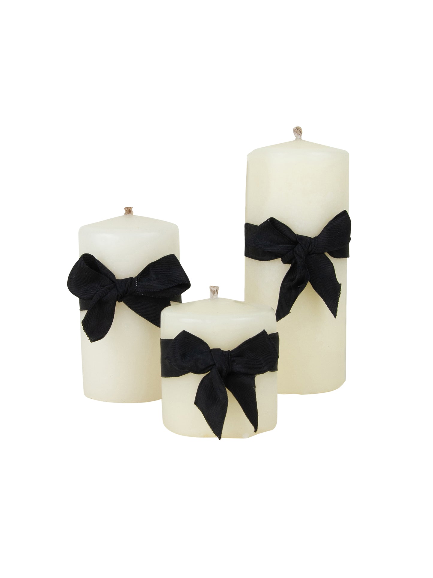 MATCH Pewter Beeswax Smooth Pillar Candle 3 Inch Diameter Weston Table