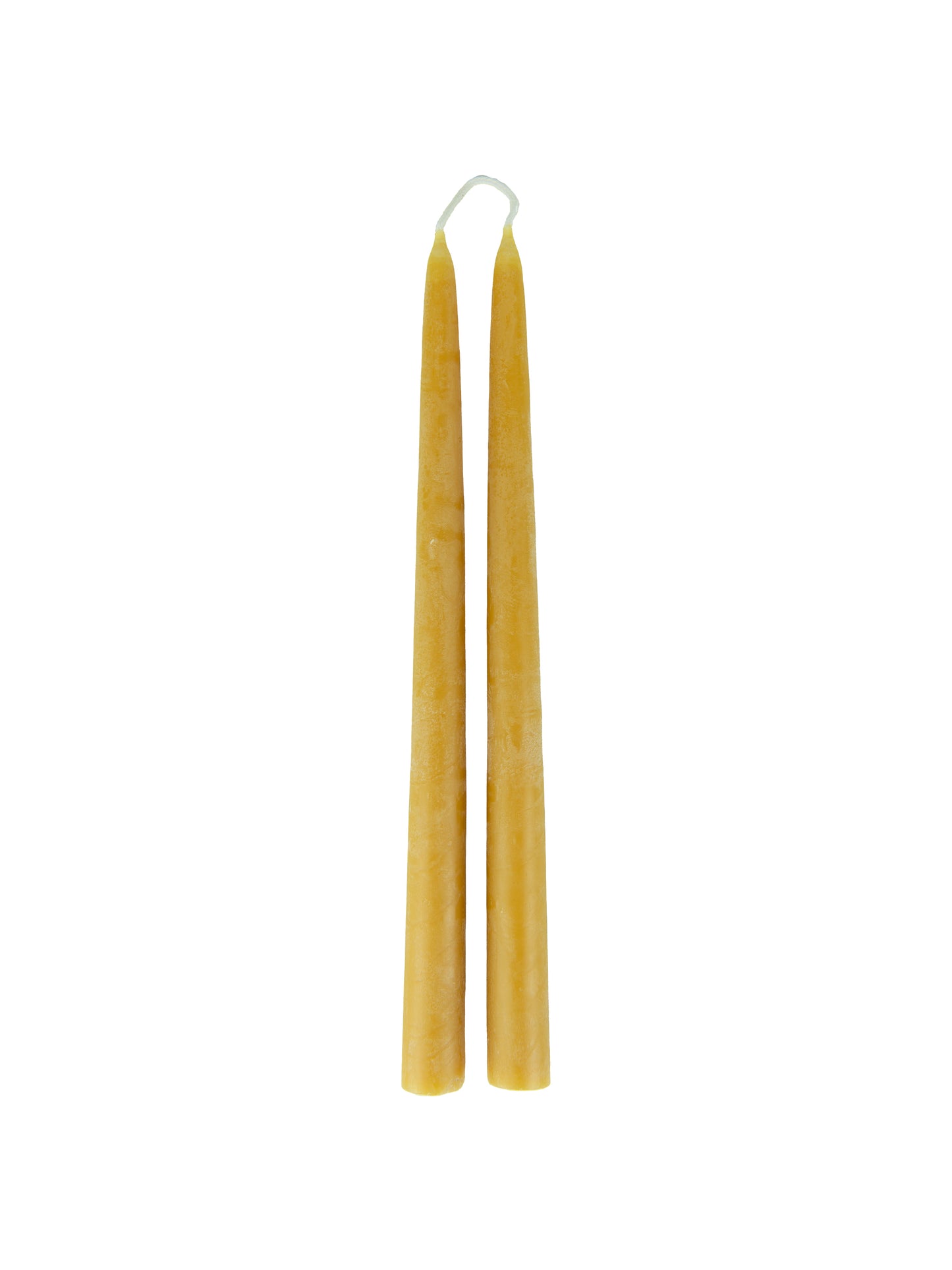 MATCH Pewter Beeswax Taper Candles 12 H Gold Weston Table