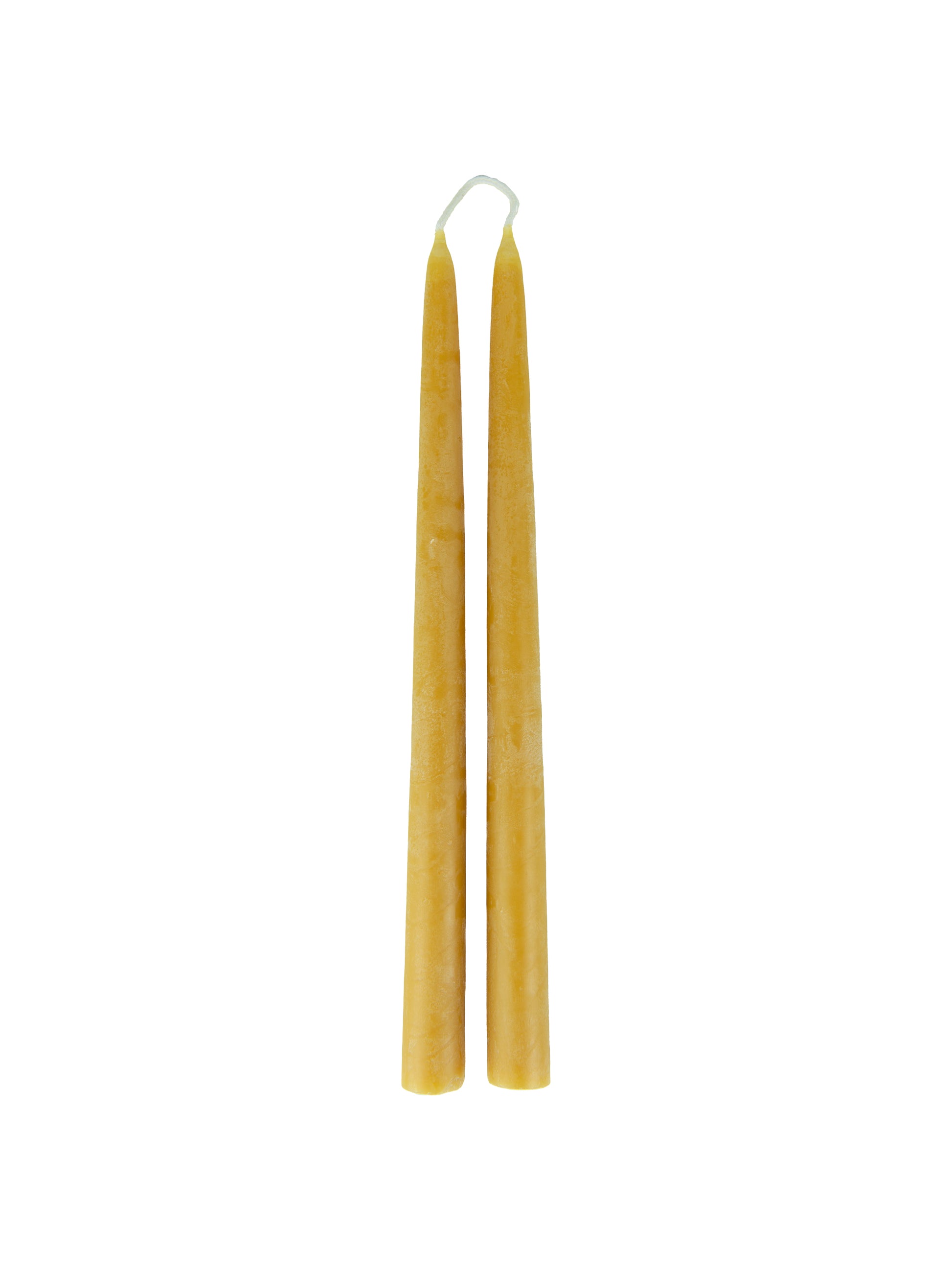MATCH Pewter Beeswax Taper Candles 12 H Gold Weston Table