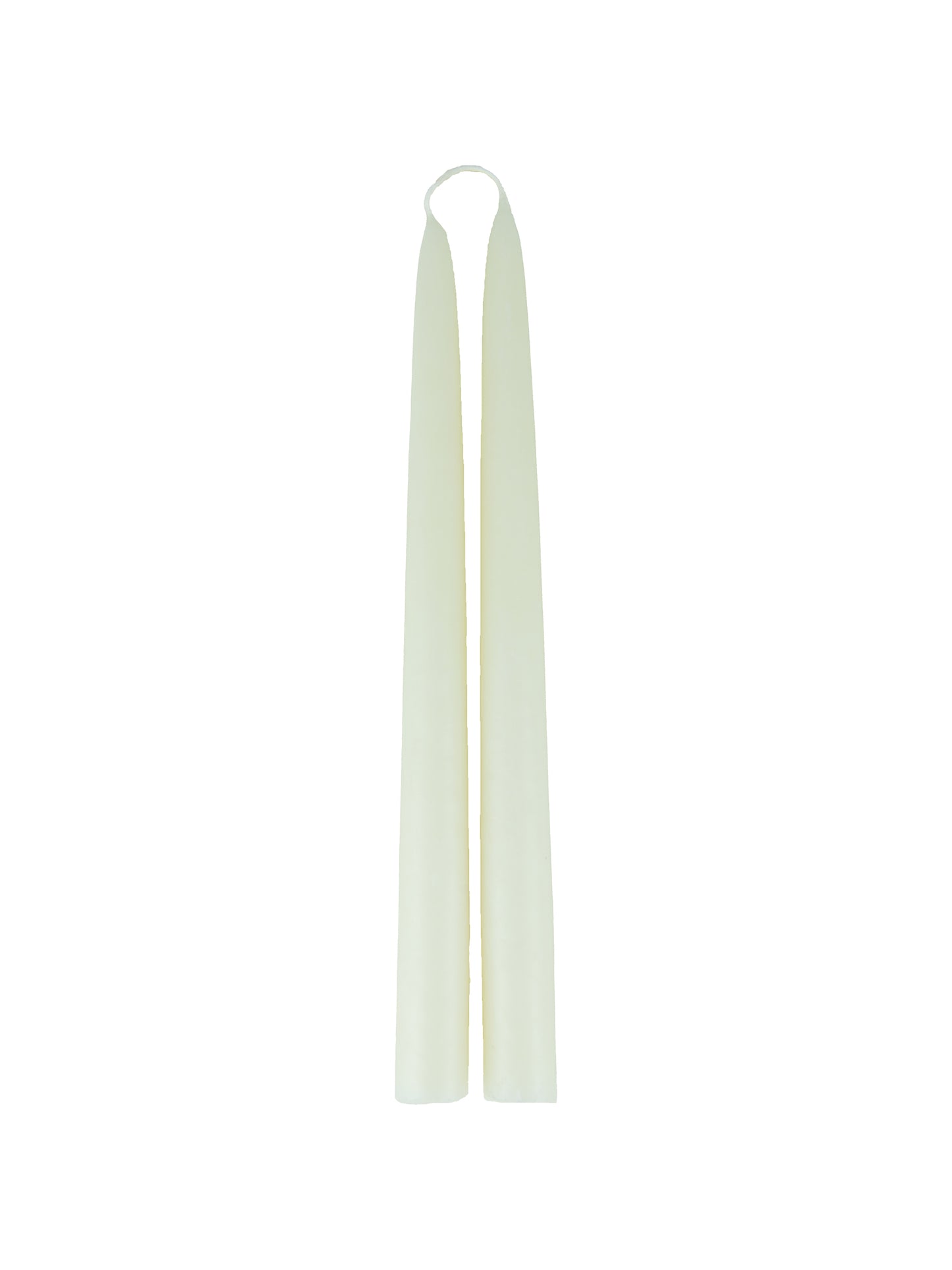 MATCH Pewter Beeswax Taper Candles 12 H Ivory Weston Table