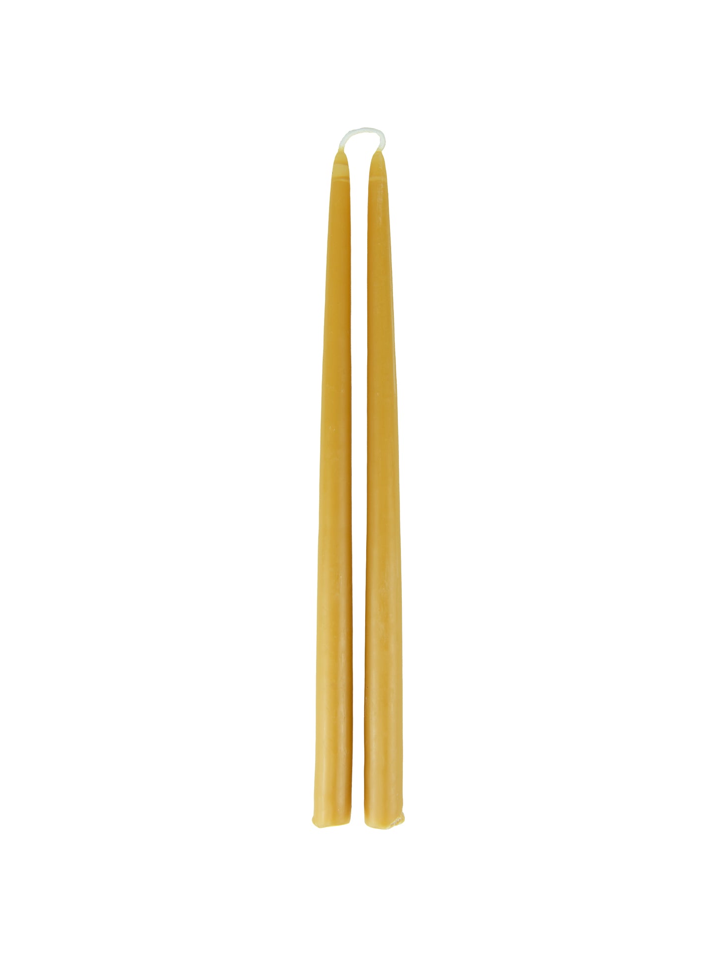 MATCH Pewter Beeswax Taper Candles 16 H Gold Weston Table