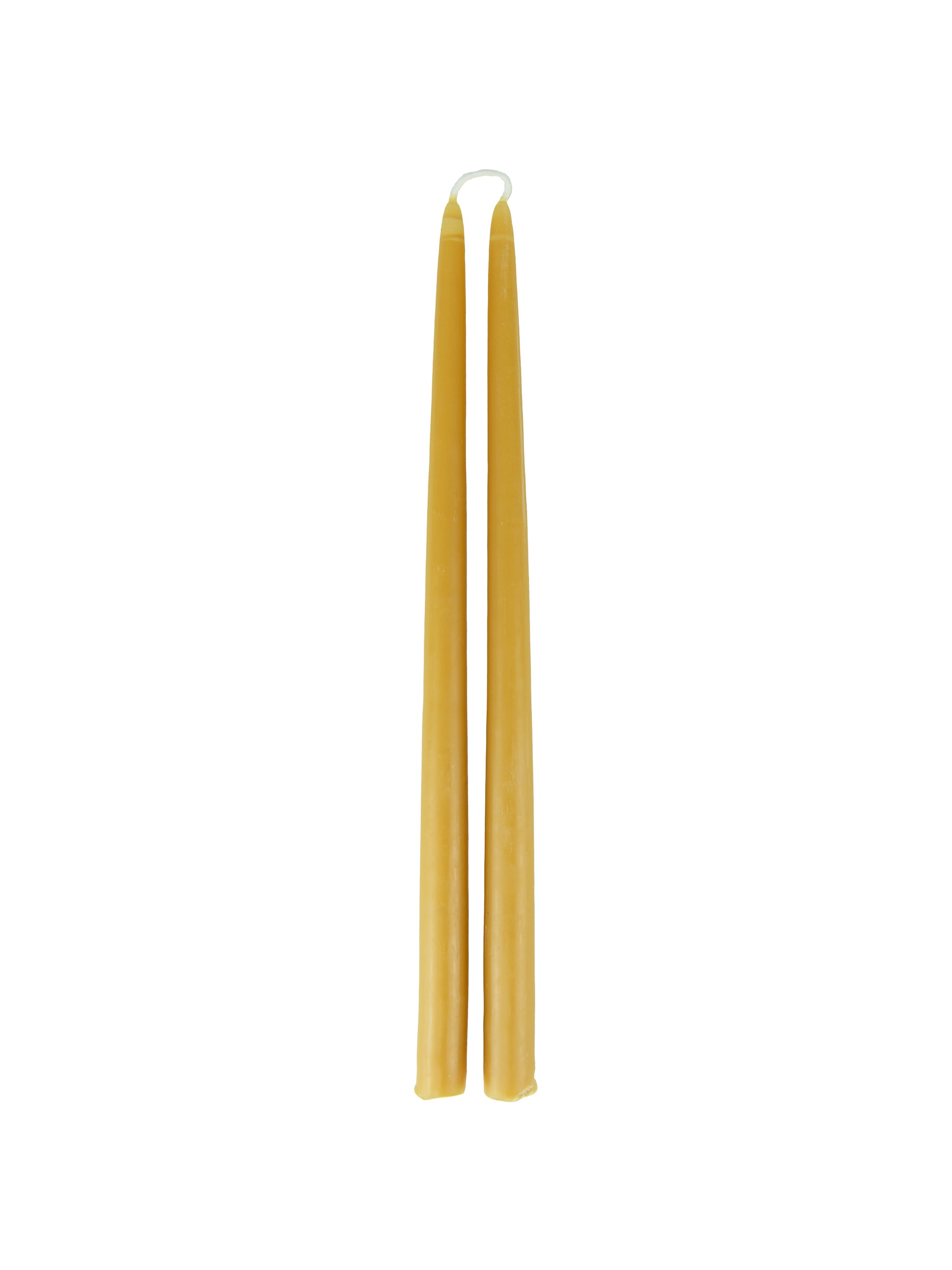 MATCH Pewter Beeswax Taper Candles 16 H Gold Weston Table