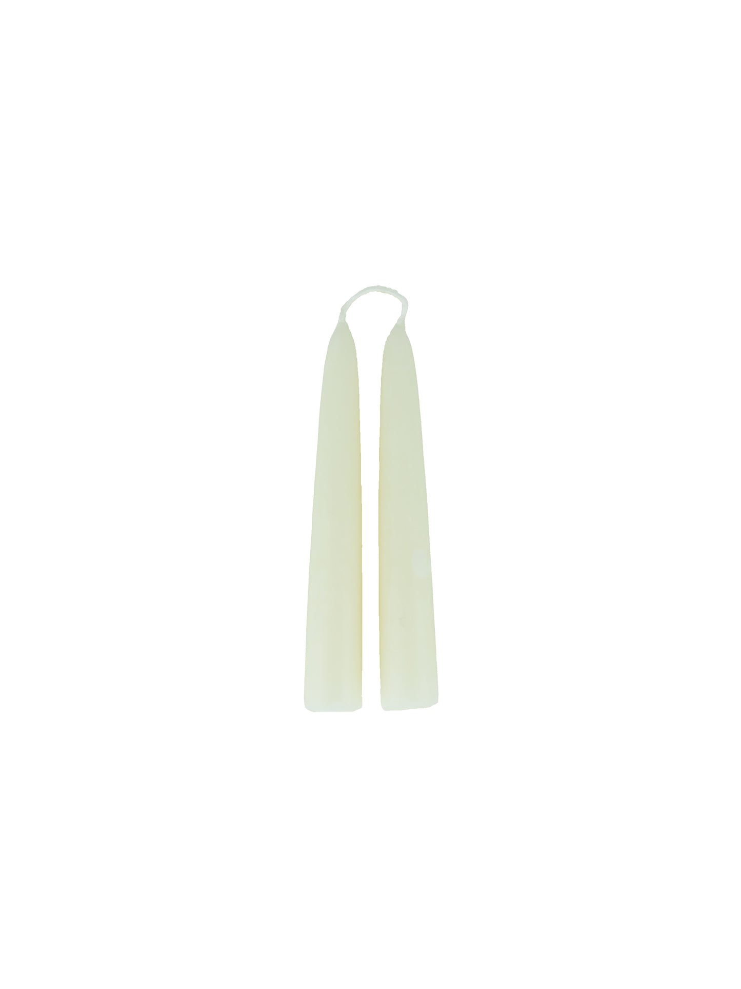 MATCH Pewter Beeswax Taper Candles 6 H Ivory Weston Table