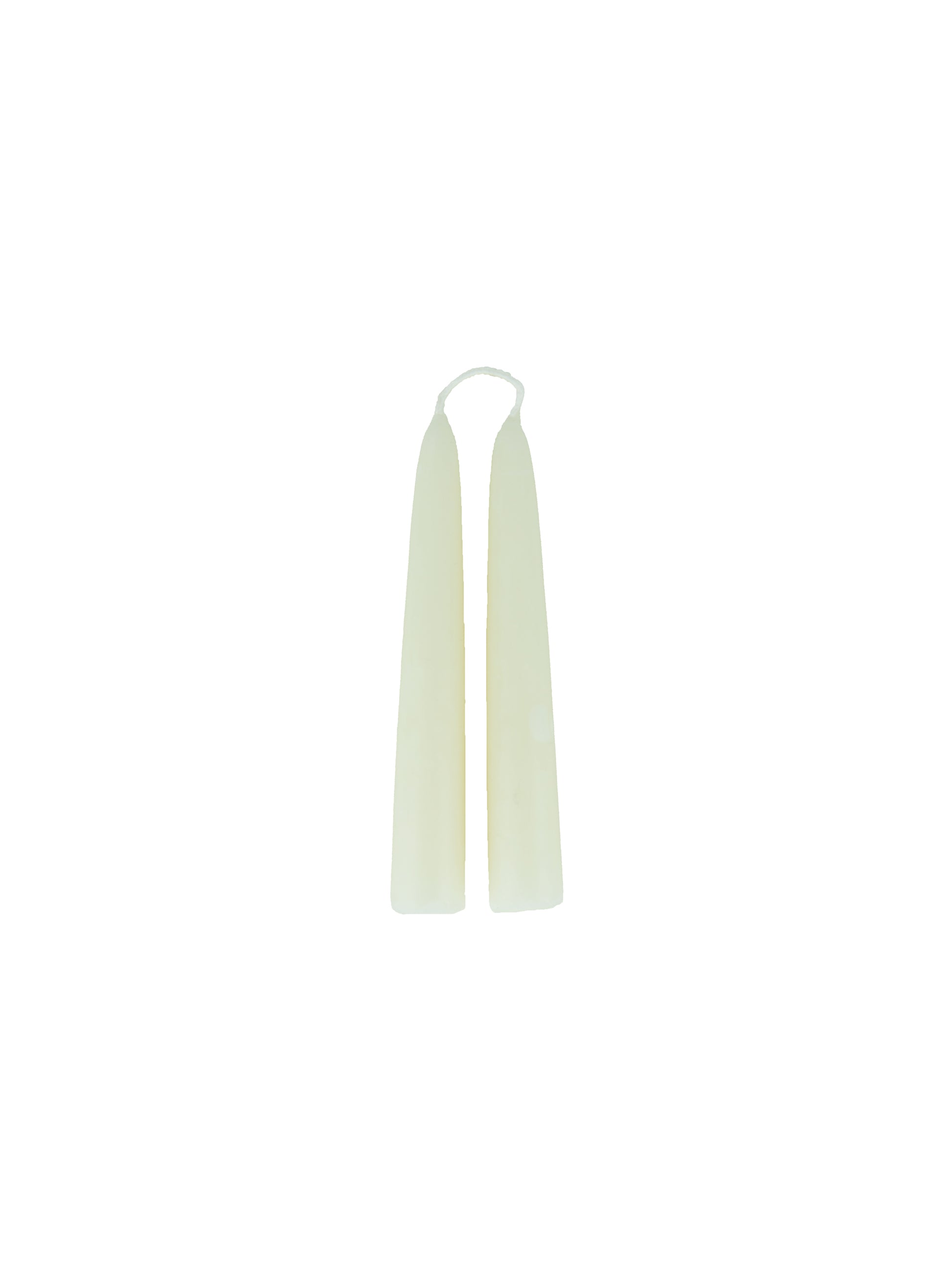 MATCH Pewter Beeswax Taper Candles 6 H Ivory Weston Table