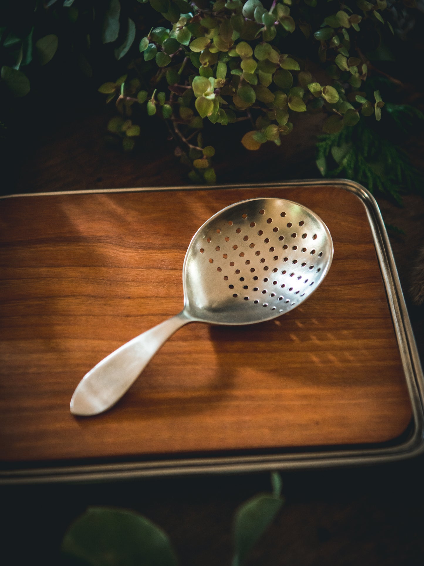 MATCH Pewter Cocktail Strainer Weston Table