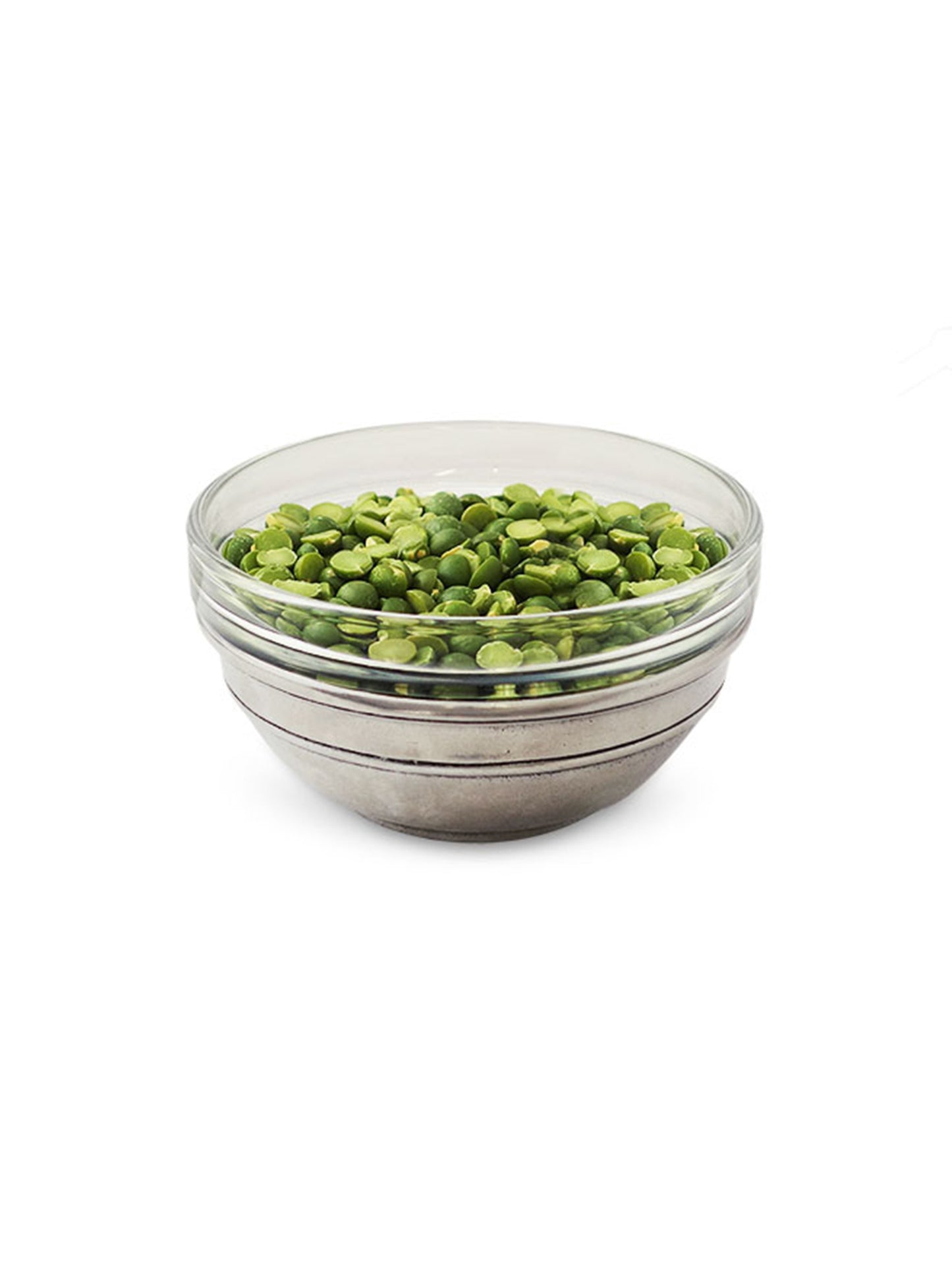 MATCH Pewter Condiment Uno with Glass Insert Weston Table