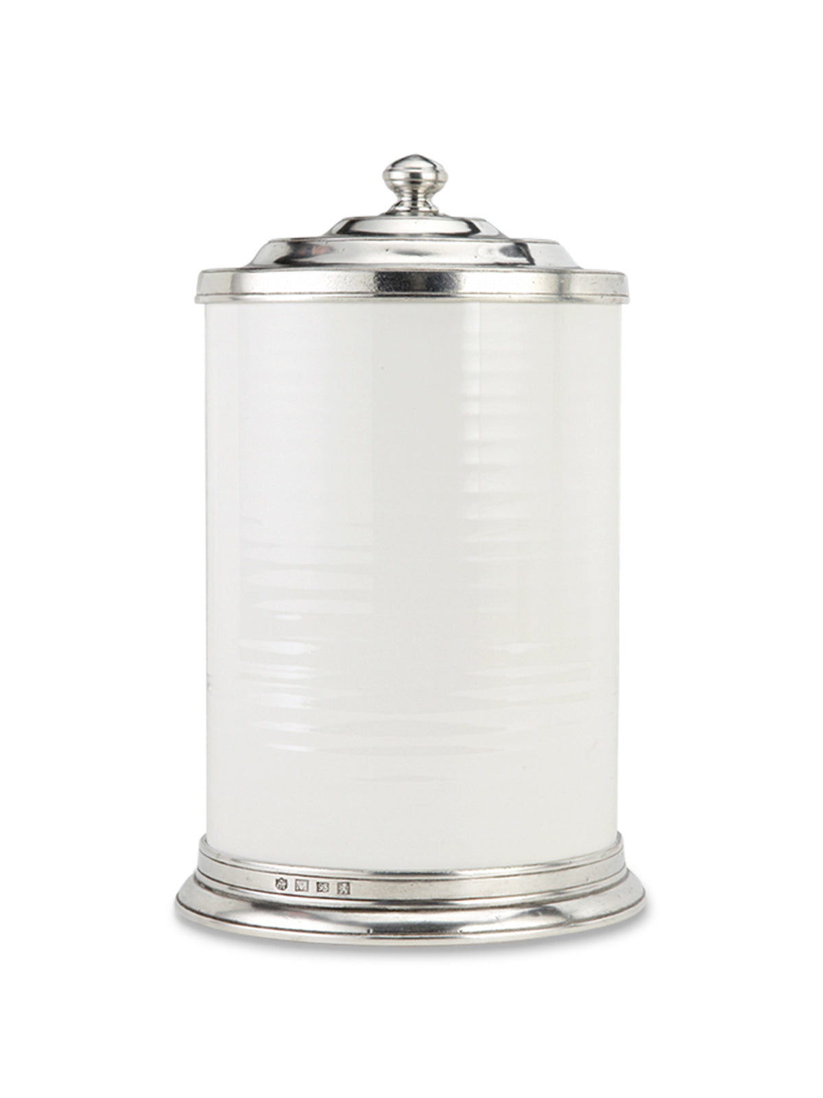 MATCH Pewter Convivio Canister Medium Weston Table