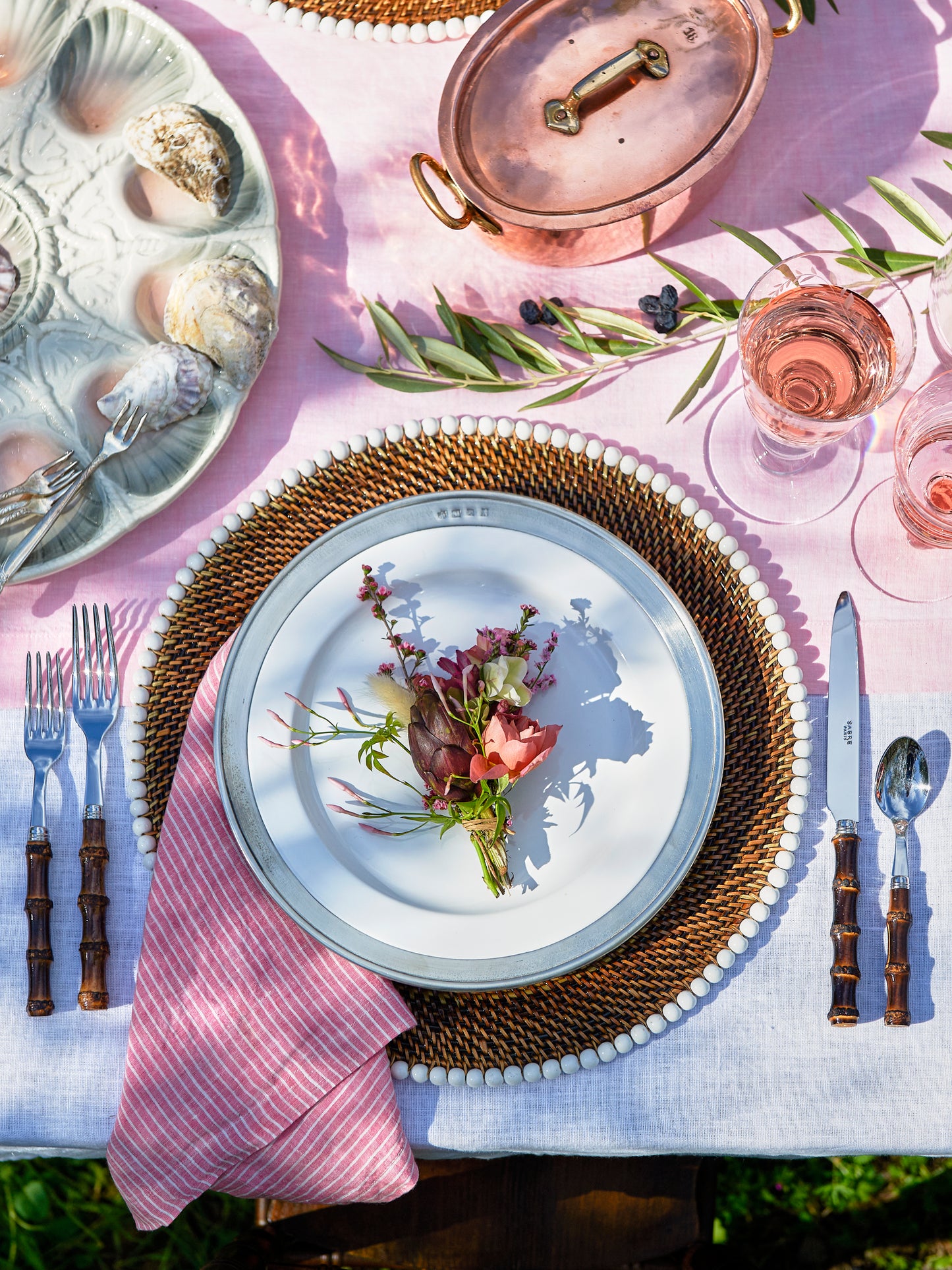 MATCH Pewter Convivio Dinner Plate Weston Table