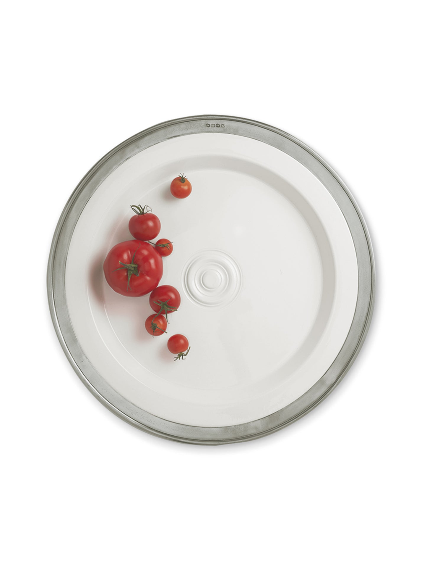 MATCH Pewter Convivio Round Platter Weston Table