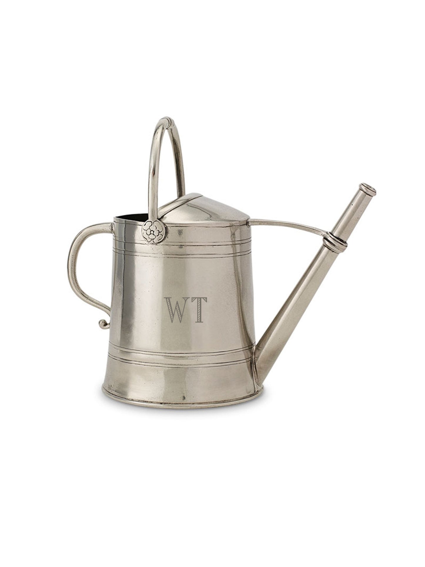 MATCH Pewter Custom Engraved Watering Can WT Weston Table