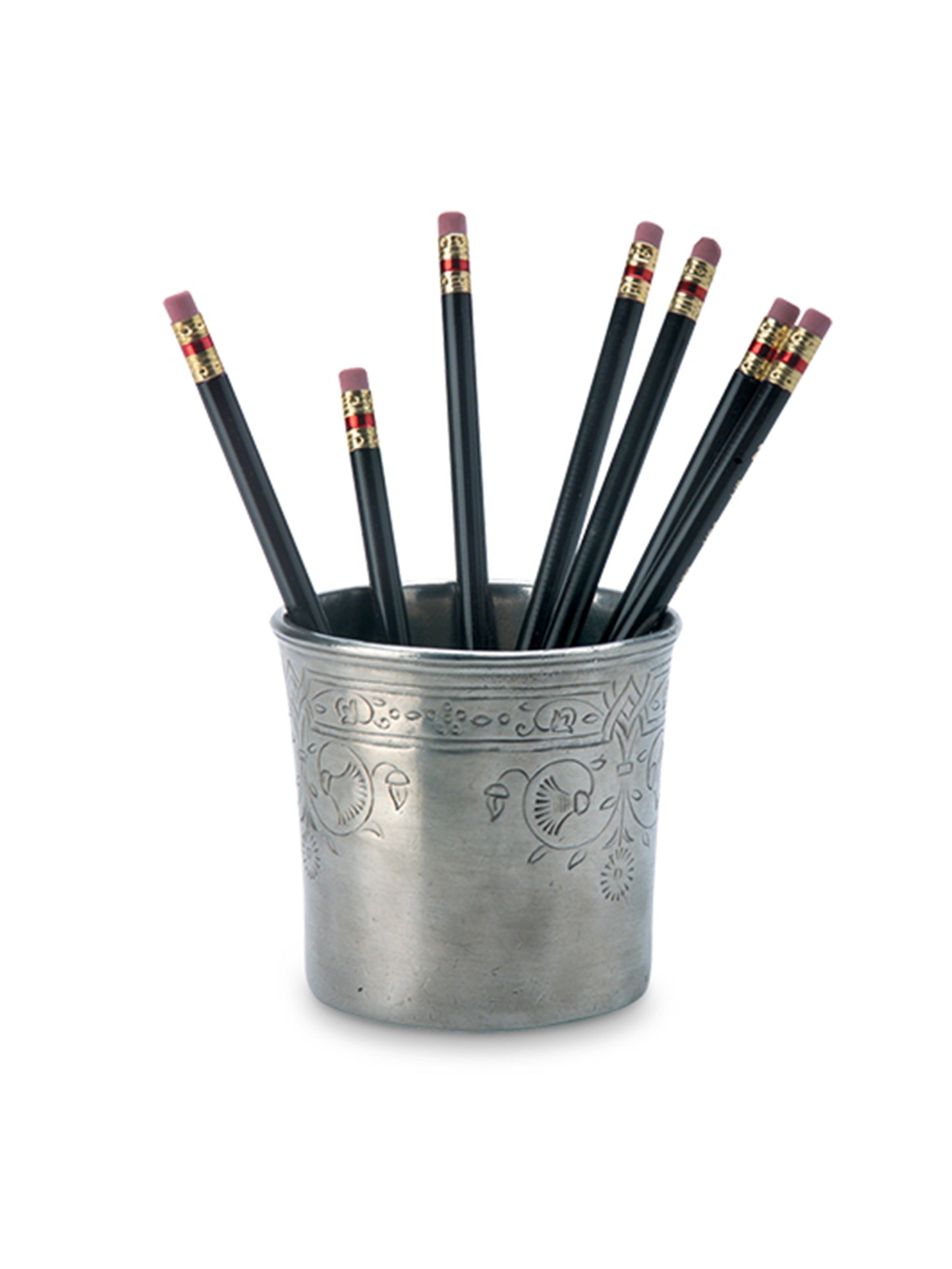 MATCH Pewter Engraved Pencil Cup Weston Table