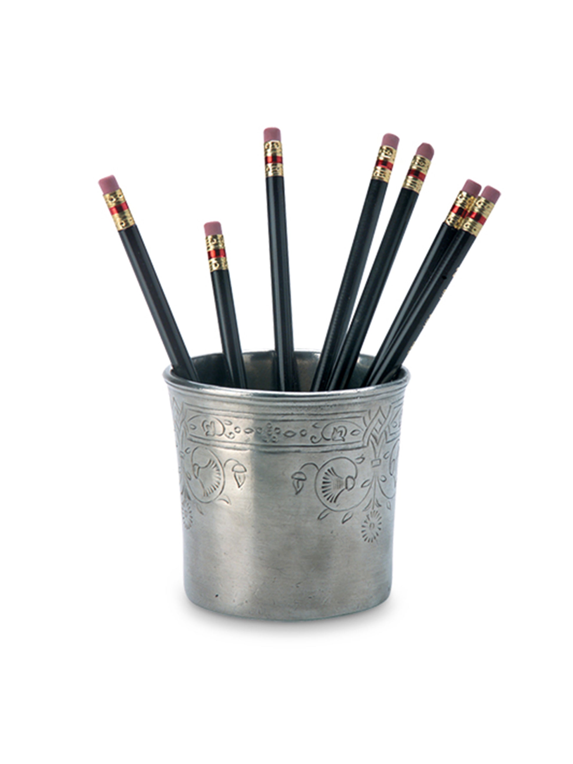 MATCH Pewter Engraved Pencil Cup Weston Table