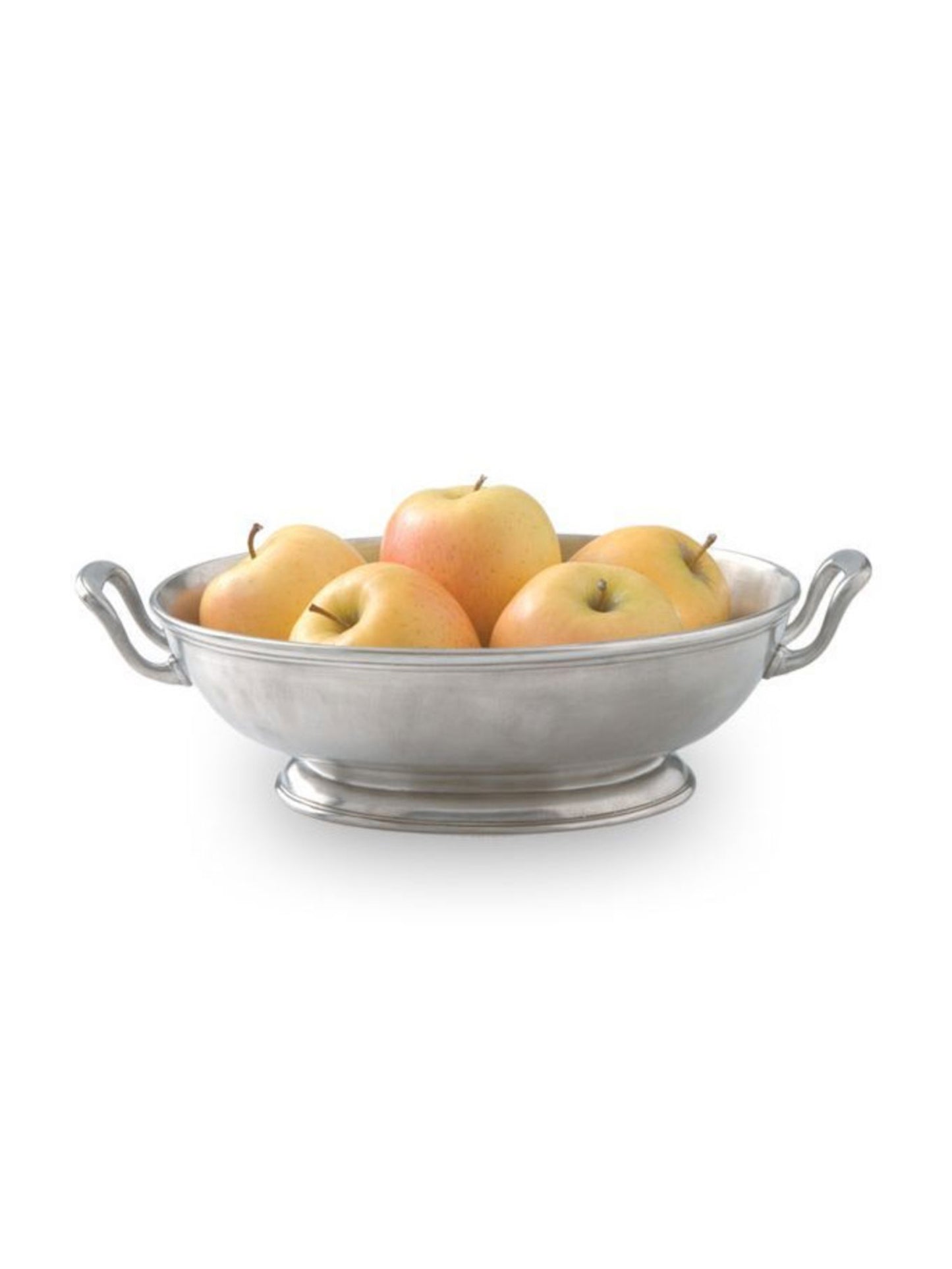 MATCH Pewter Footed Oval Bowl Weston Table