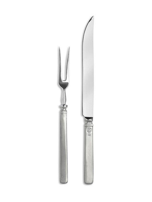 MATCH Pewter Gabriella Carving Set Weston Table