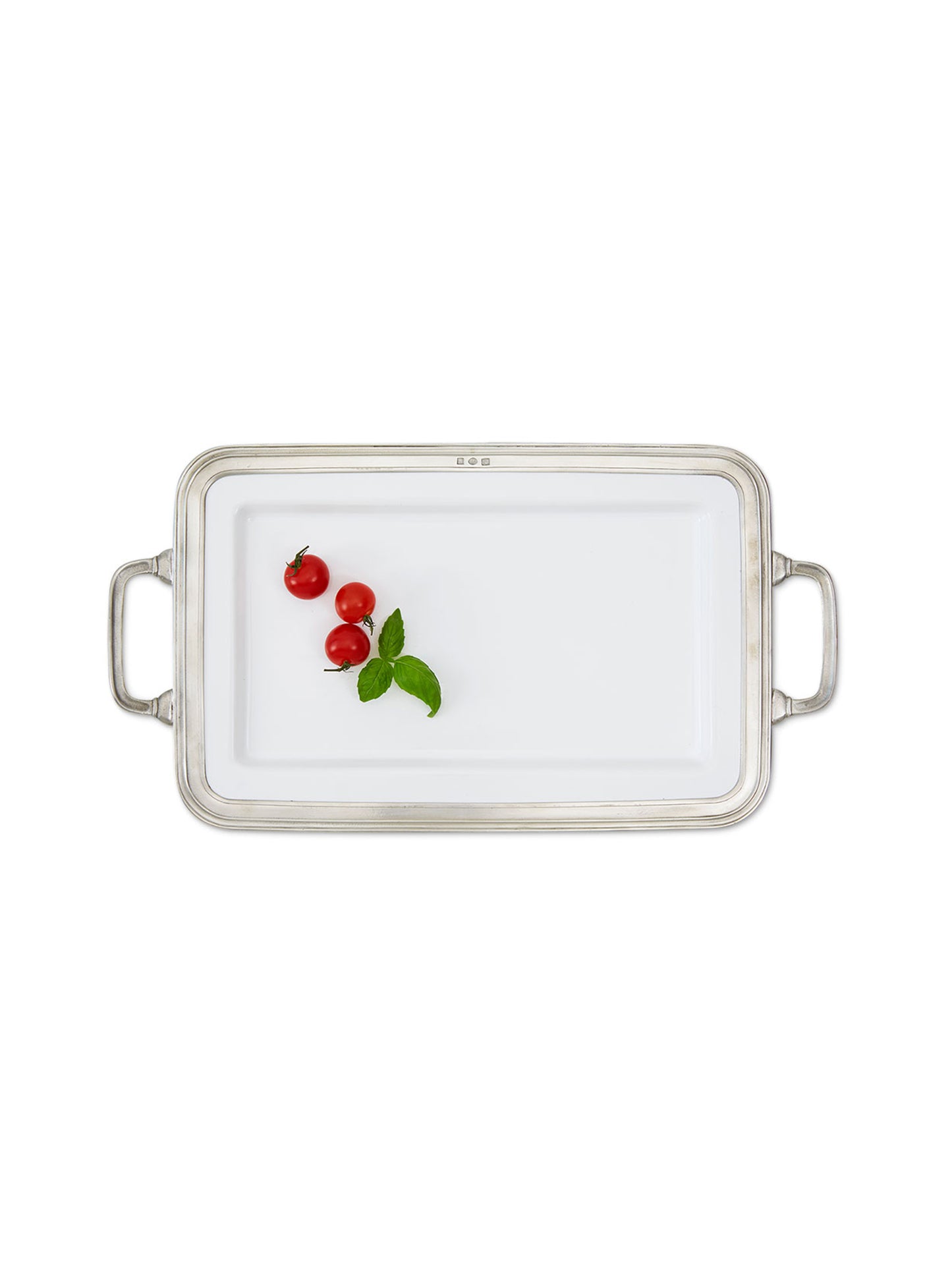 MATCH Pewter Gianna Rectangular Platter Large Weston Table