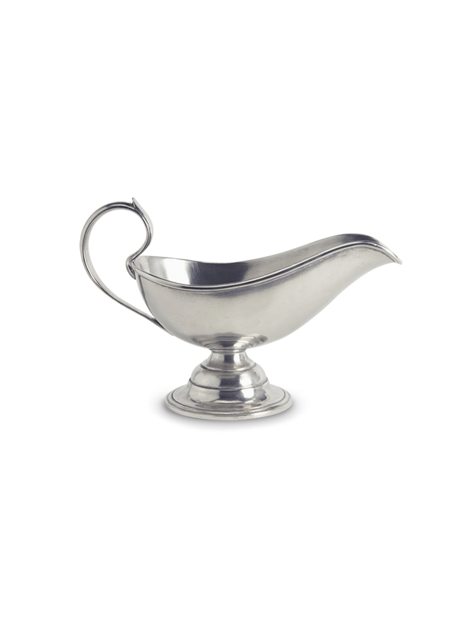 MATCH Pewter Gravy Boat Medium Weston Table