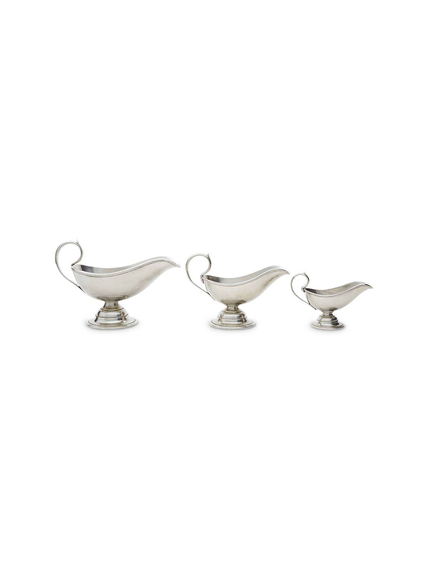 MATCH Pewter Gravy Boats Weston Table