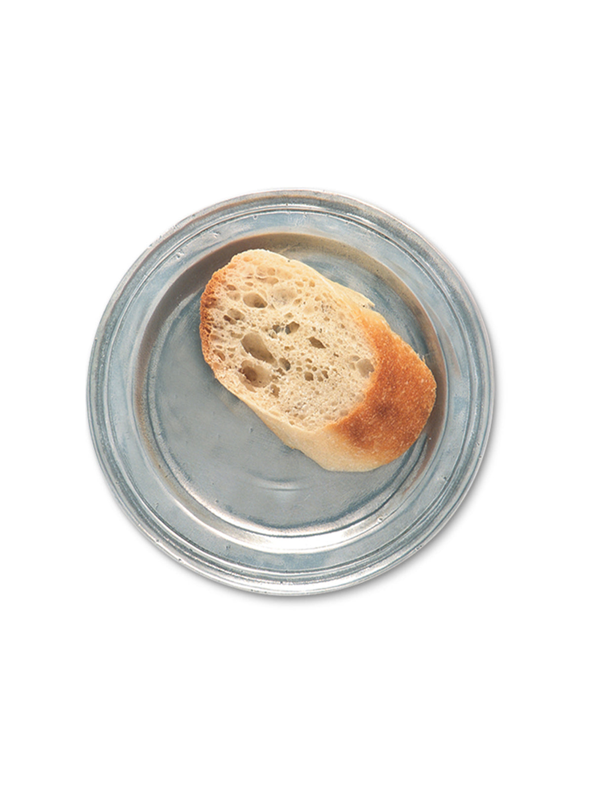 MATCH Pewter Narrow Rim Bread Plate Weston Table