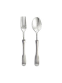 MATCH Pewter Olivia Serving Fork & Spoon Weston Table