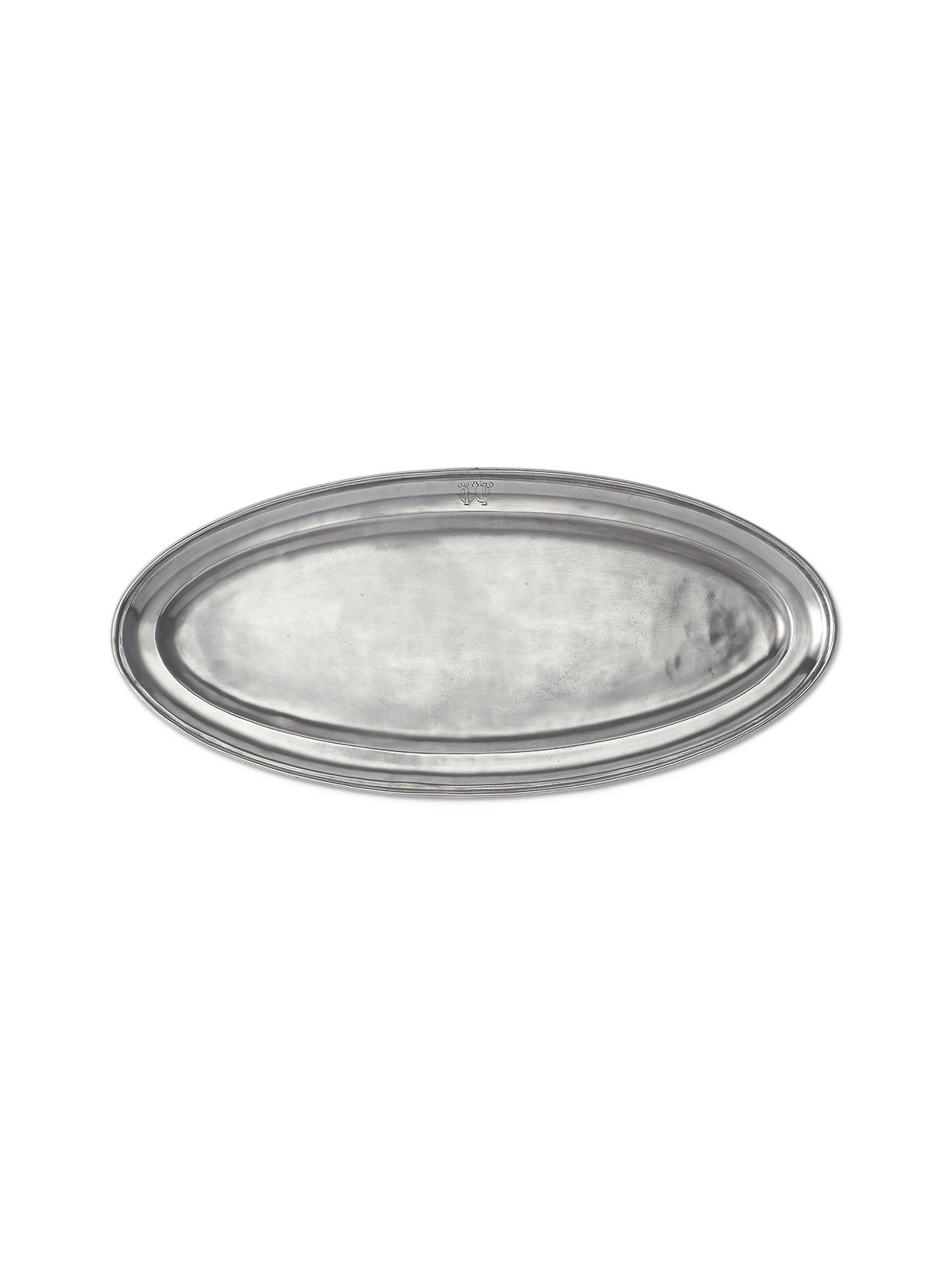 MATCH Pewter Oval Fish Platter Lungo Weston Table