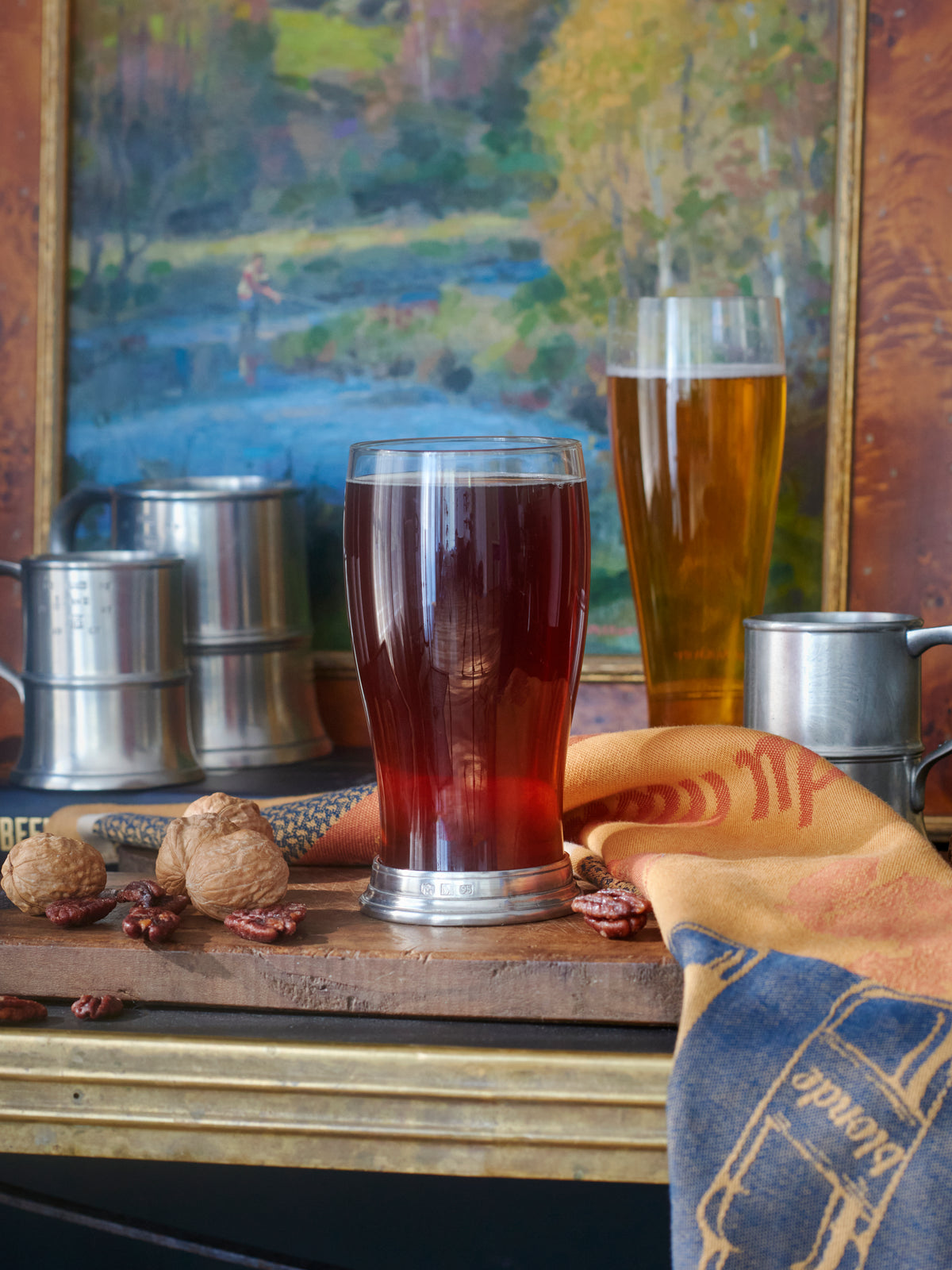 MATCH Pewter Half Pint Beer Glass Weston Table