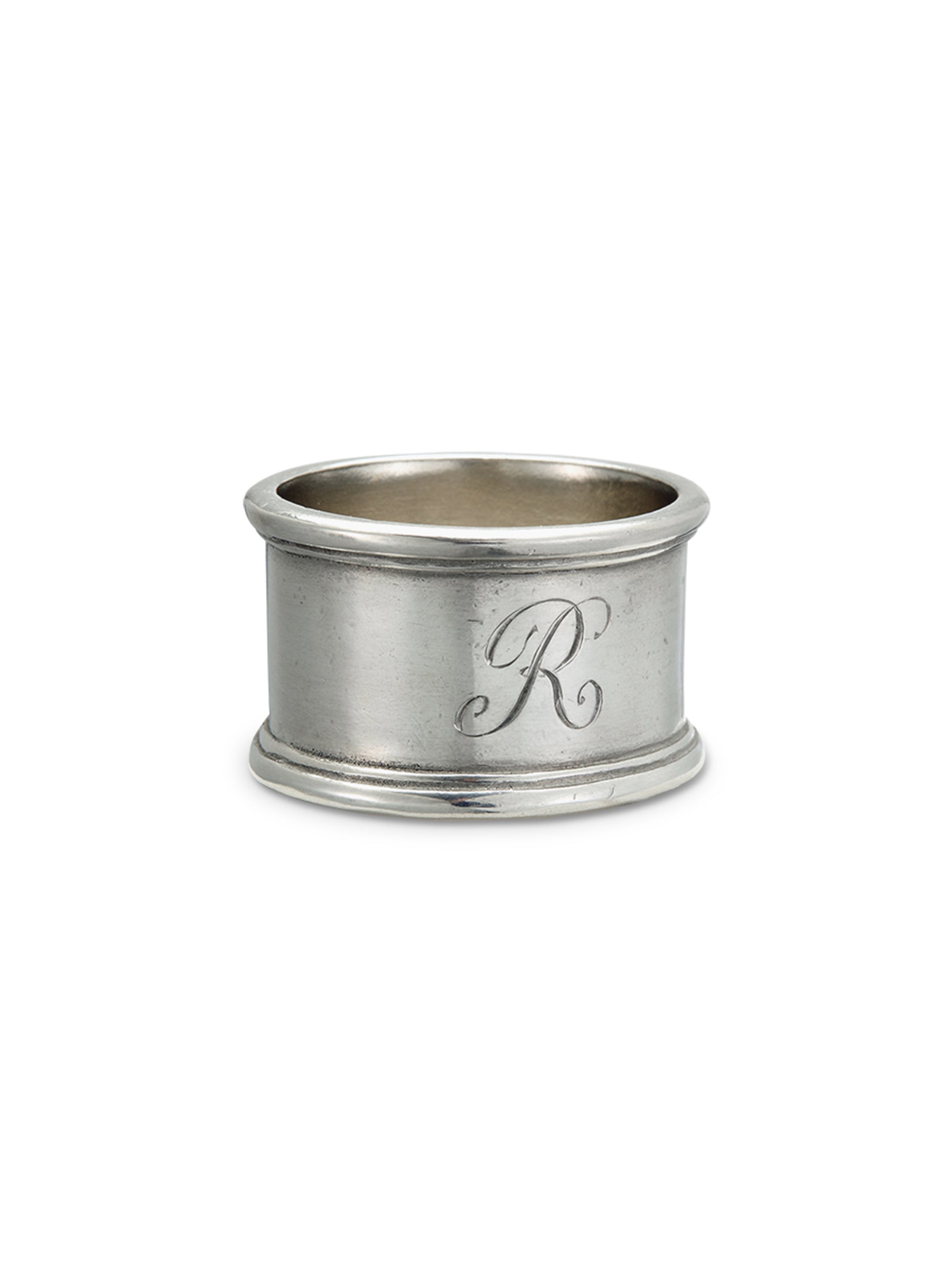 MATCH Pewter Round Napkin Rings Weston Table