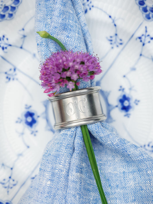 MATCH Pewter Round Napkin Rings Weston Table