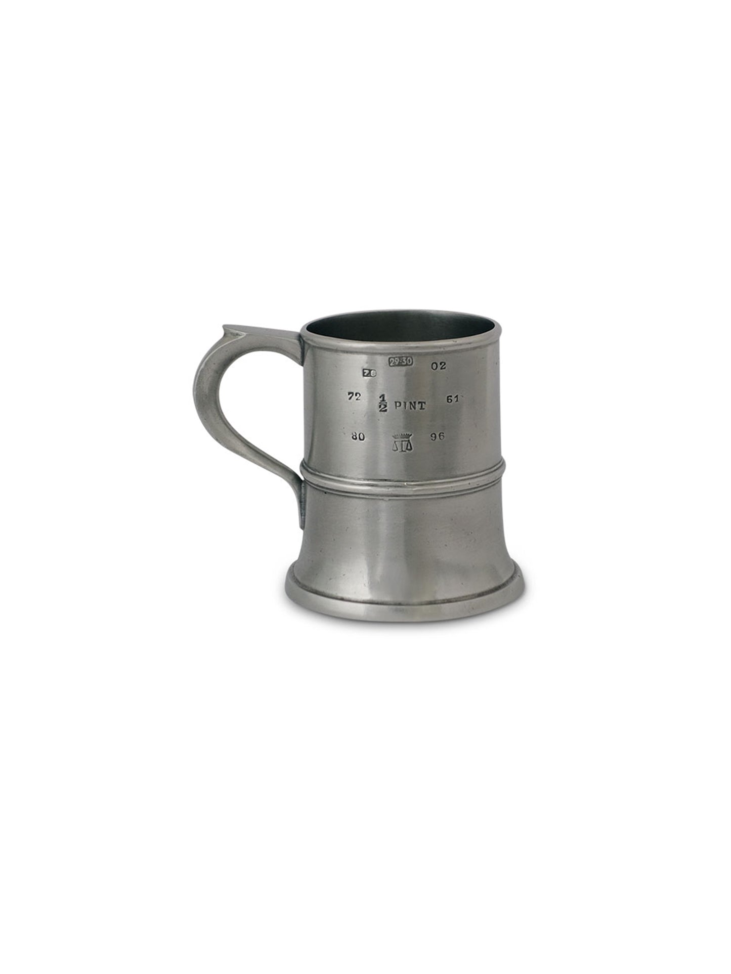 MATCH Pewter Tankard Half Pint Weston Table