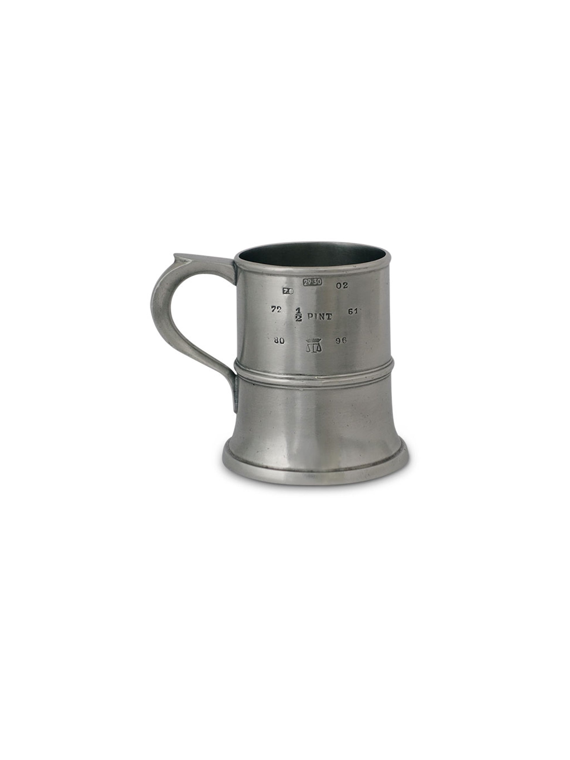 MATCH Pewter Tankard Half Pint Weston Table