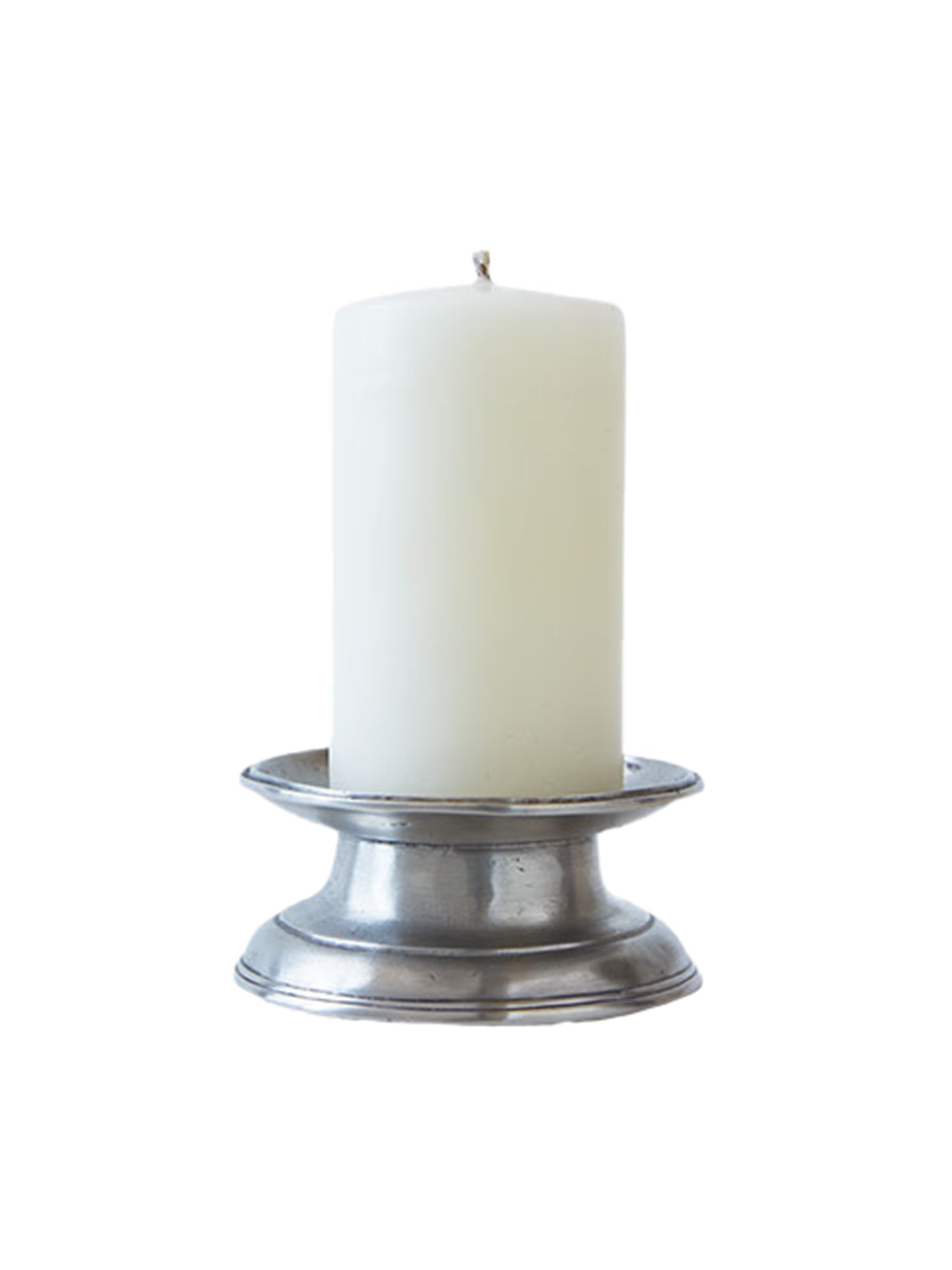 MATCH Pewter Taverna Pillar Base Weston Table