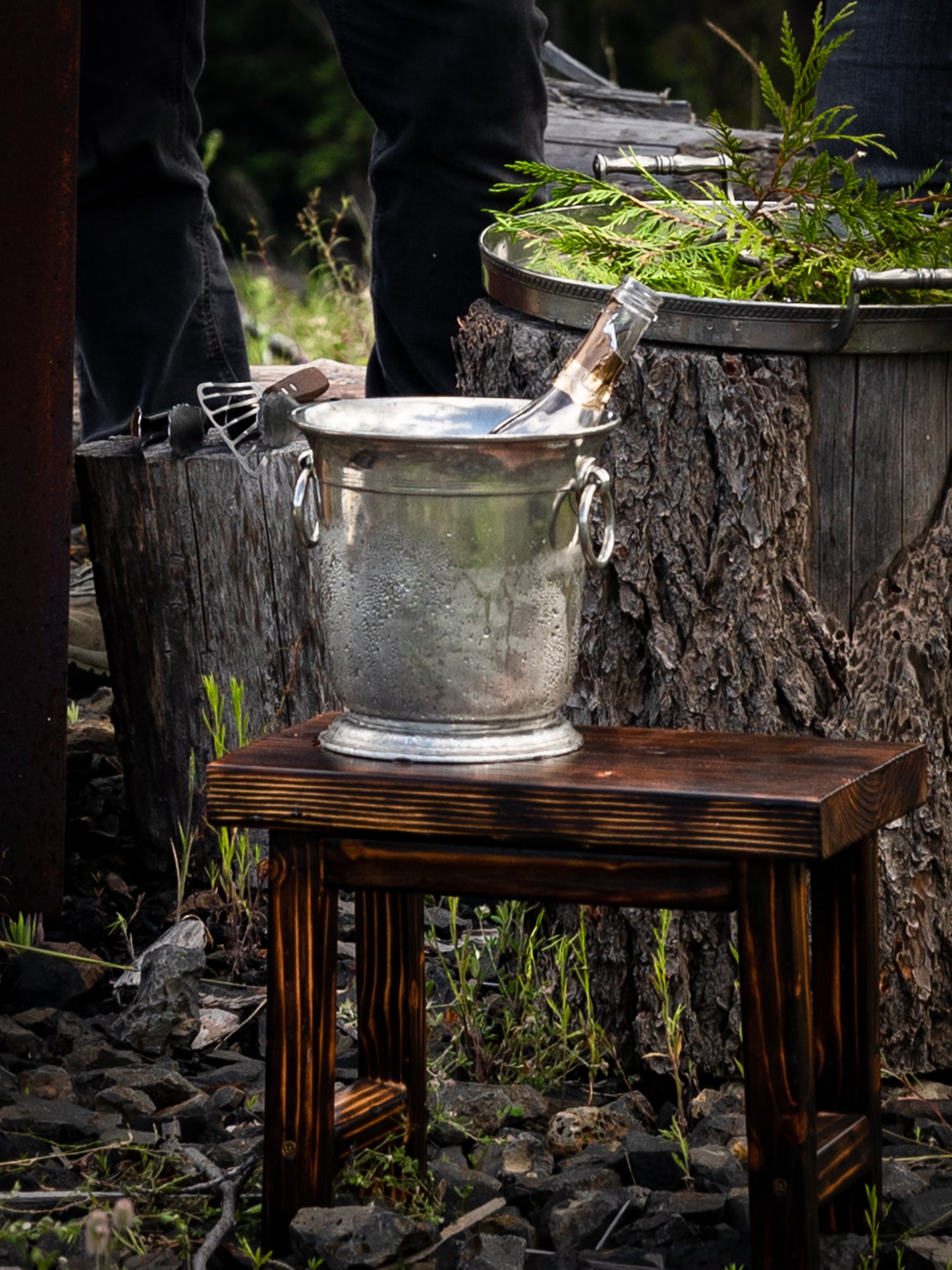 MATCH Pewter Wine Bucket Weston Table