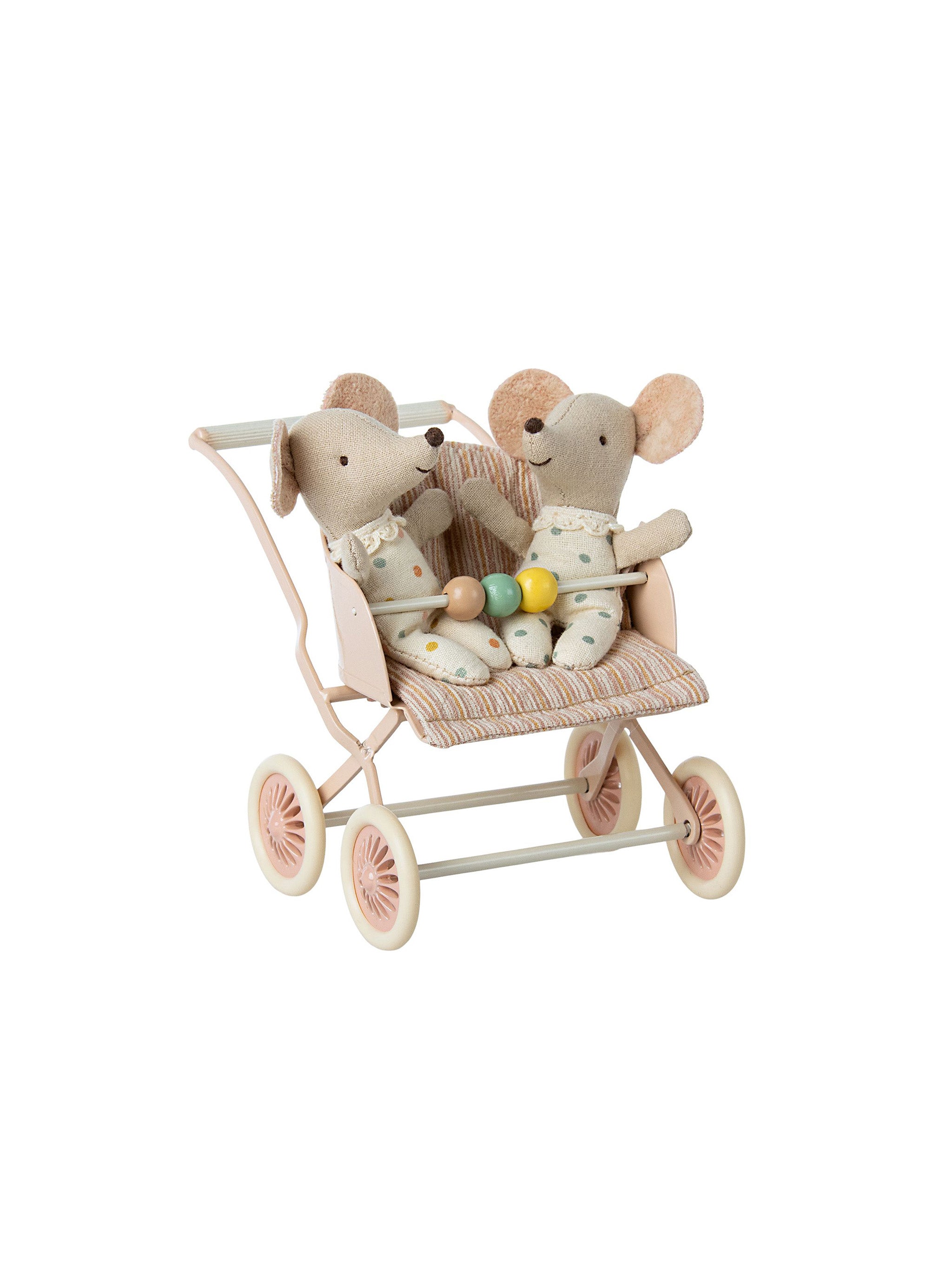 Inspired by Maileg newest Mouse and Baby mice in a stroller