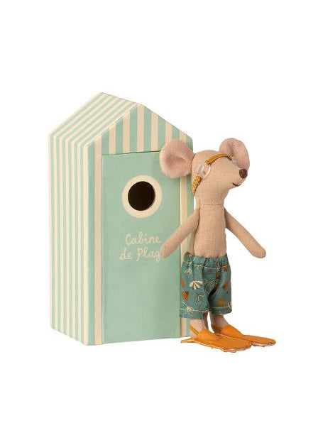 MAILEG BEACH MOUSE BIG BROTHER IN CABIN MAILEG BEACH MOUSE BIG BROTHER IN CABIN