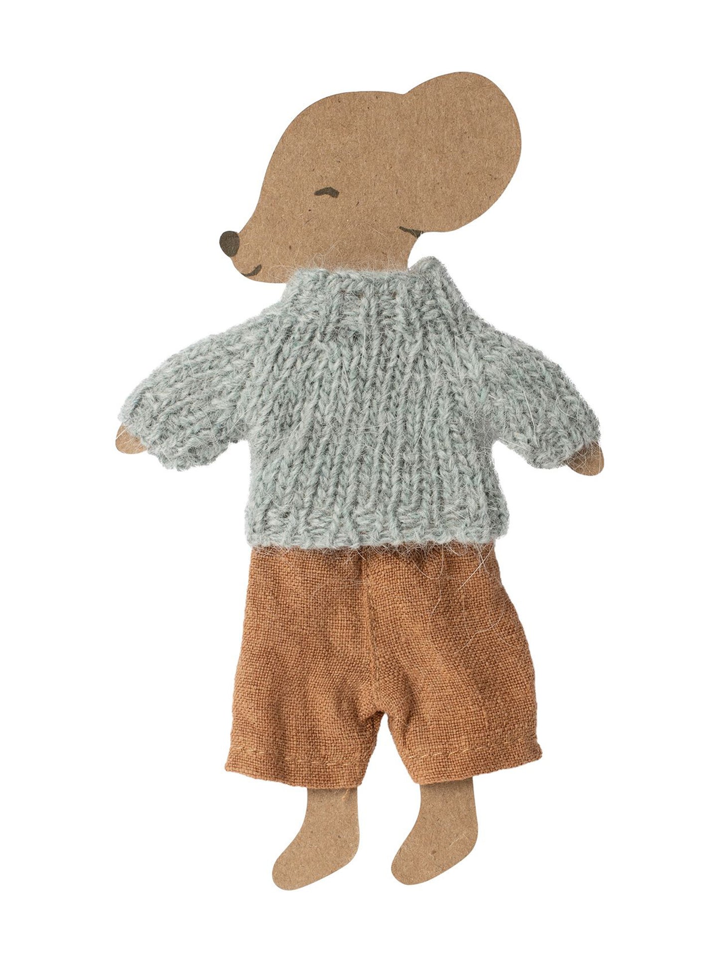 Maileg Big Brother Knitted Sweater and Pants Weston Table