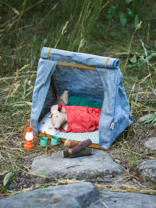 Maileg Happy Camper Tent Denim Weston Table
