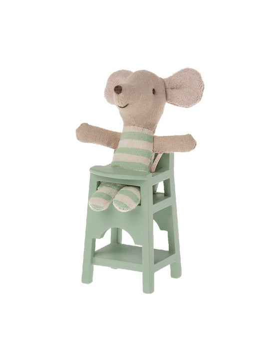 Maileg High Chair Mouse Mint Weston Table